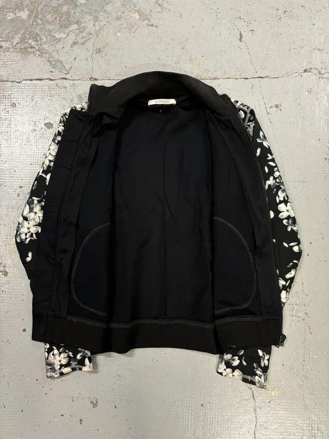 Givenchy SS2018 Givenchy Sample Black Floral Track Jacket Size US M / EU 48-50 / 2 - 8 Thumbnail