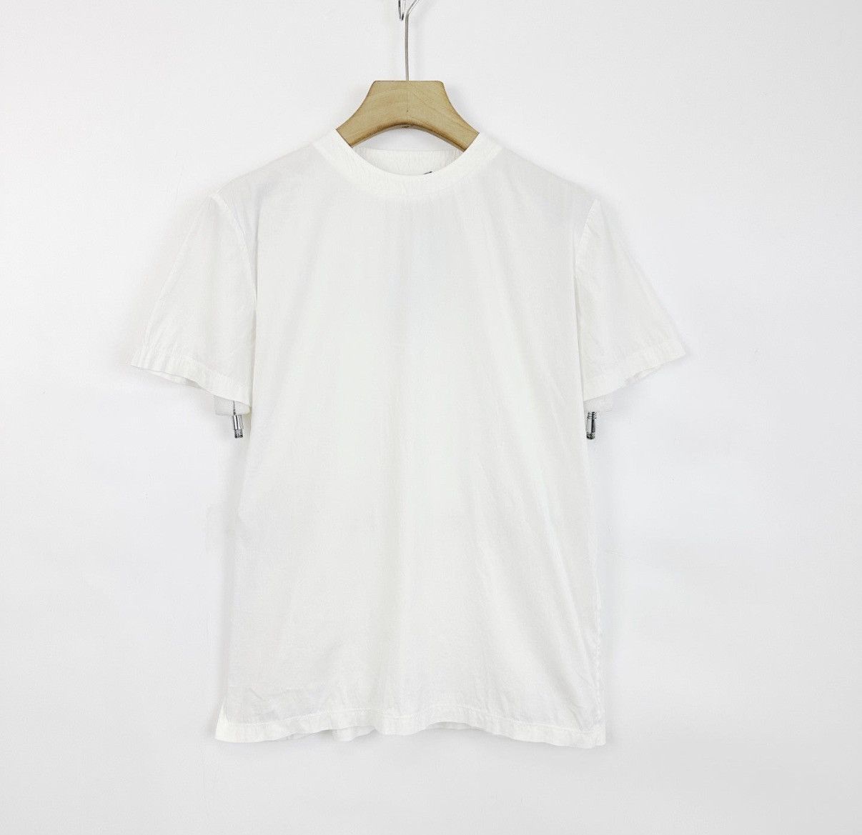 Prada Prada White Short Sleeve T-Shirt K12 Size US S / EU 44-46 / 1 - 1 Thumbnail