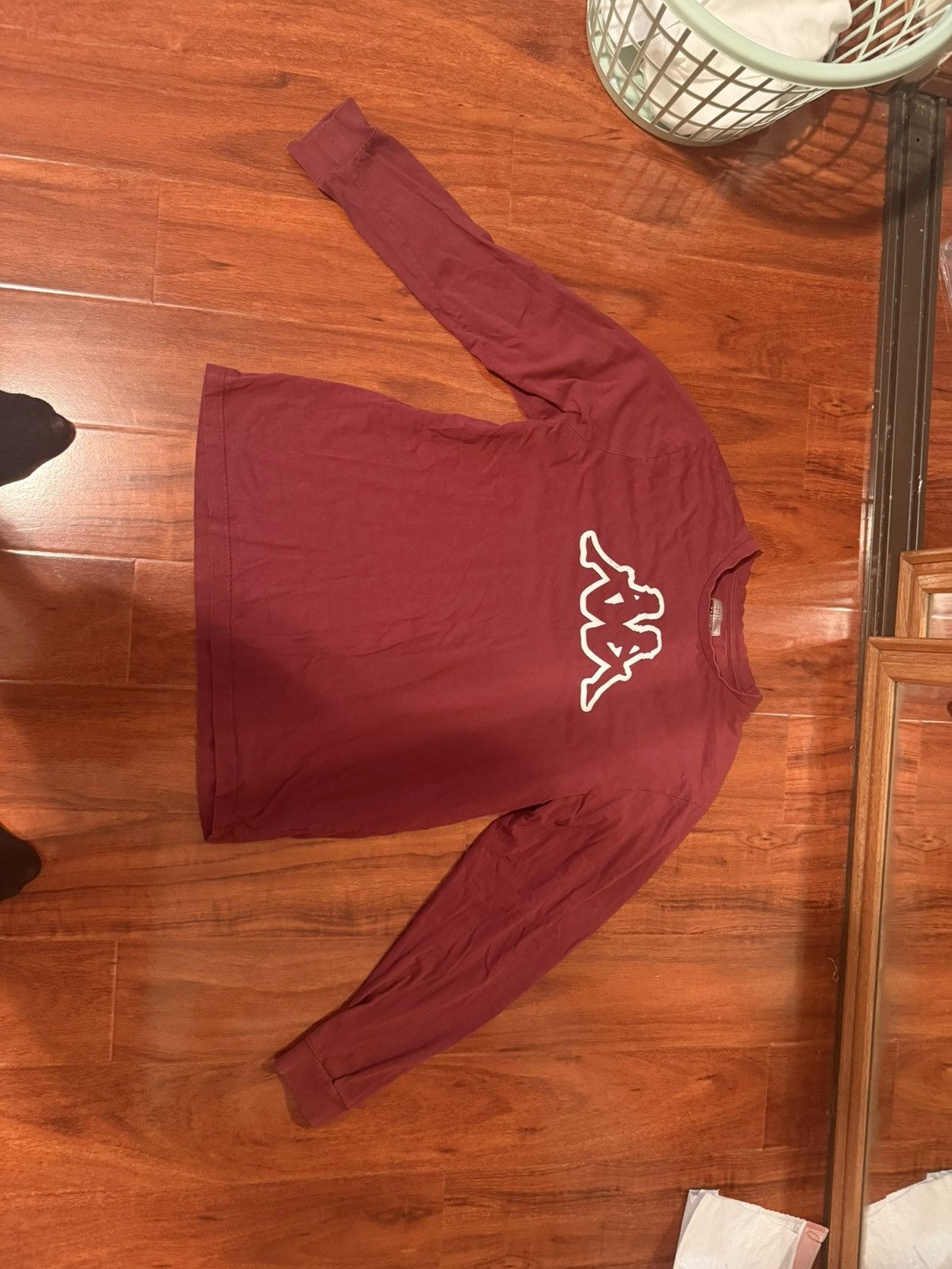 Kappa Maroon Kappa Long Sleeve Size US L / EU 52-54 / 3 - 1 Thumbnail