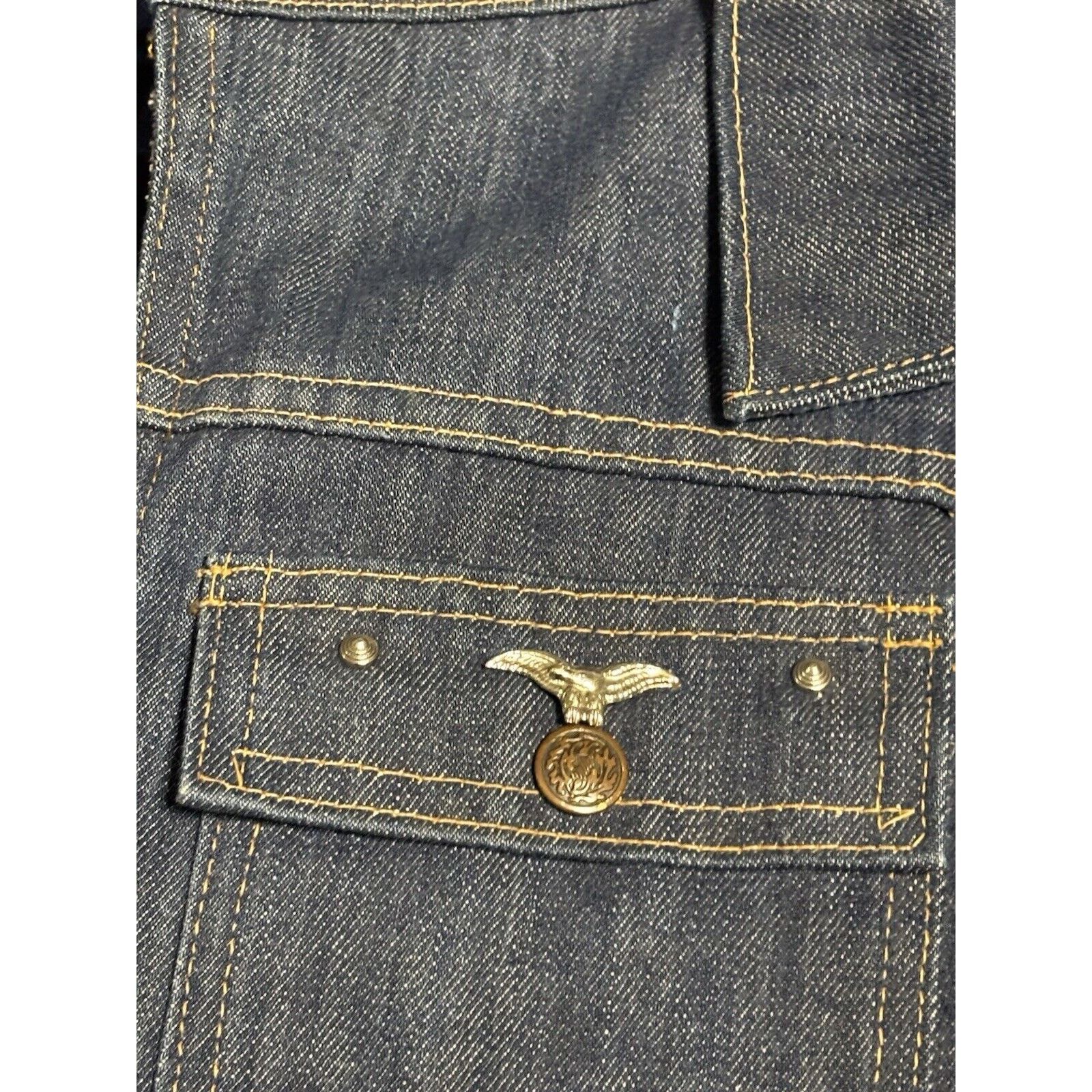 Other Vintage 1960s denim fernes button up vest the putton shop 16 Size US XL / EU 56 / 4 - 5 Thumbnail
