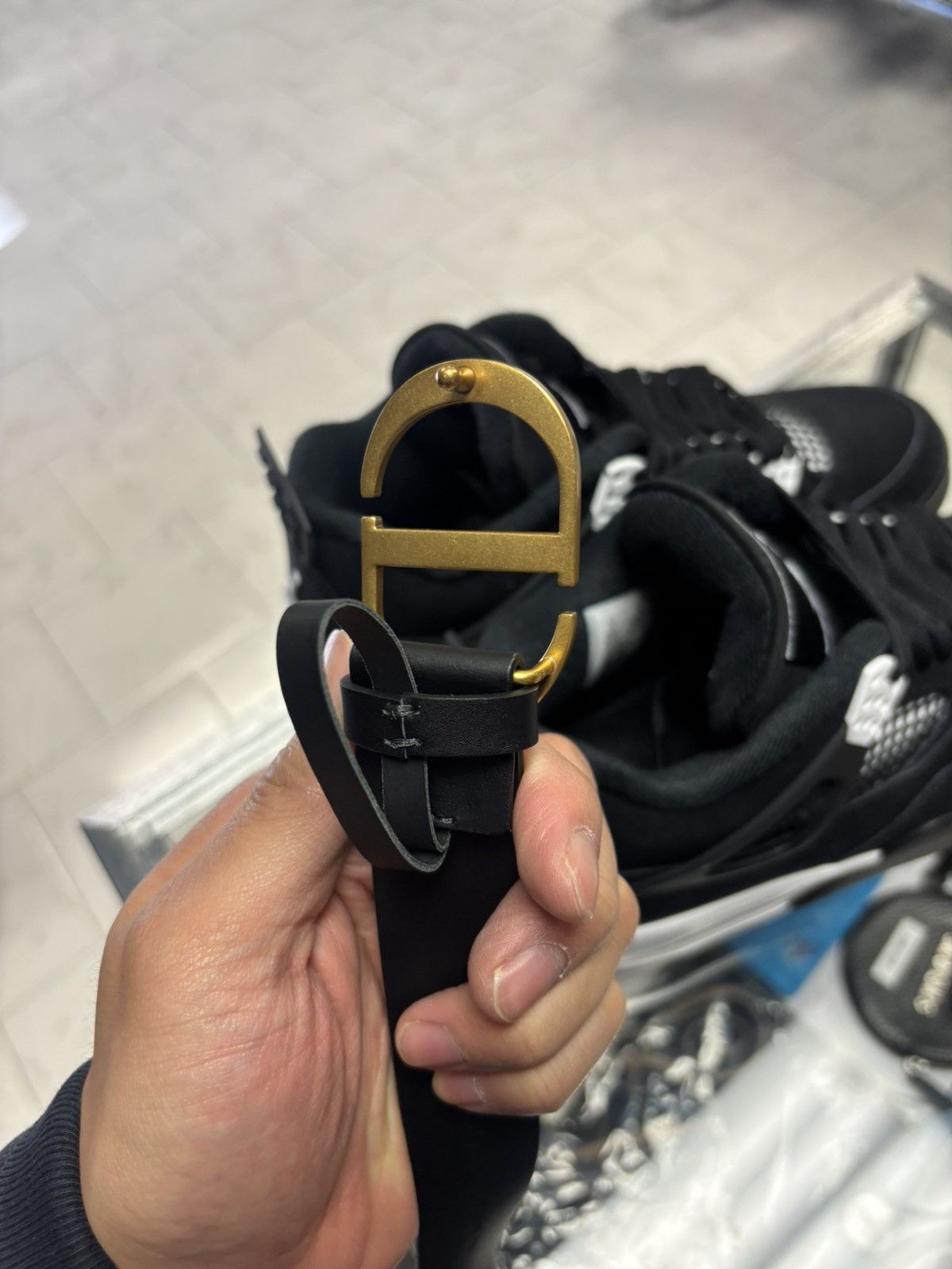Dior Dior CD Montaigne belt black Size 40 - 4 Thumbnail