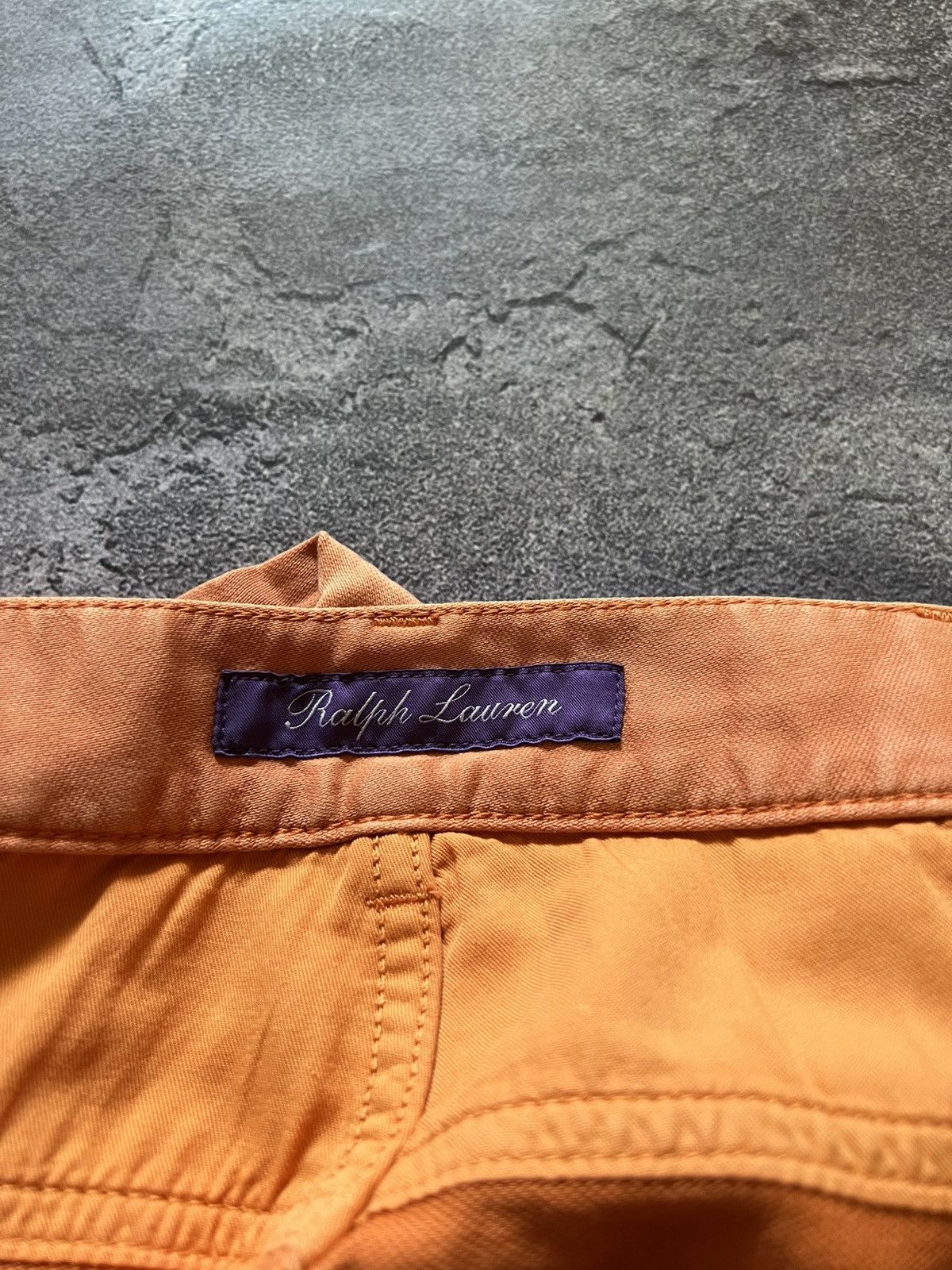 Ralph Lauren Purple Label Ralph Lauren Purple Label Orange Mens Slim Fit Pants NEW Size US 38 / EU 54 - 5 Thumbnail