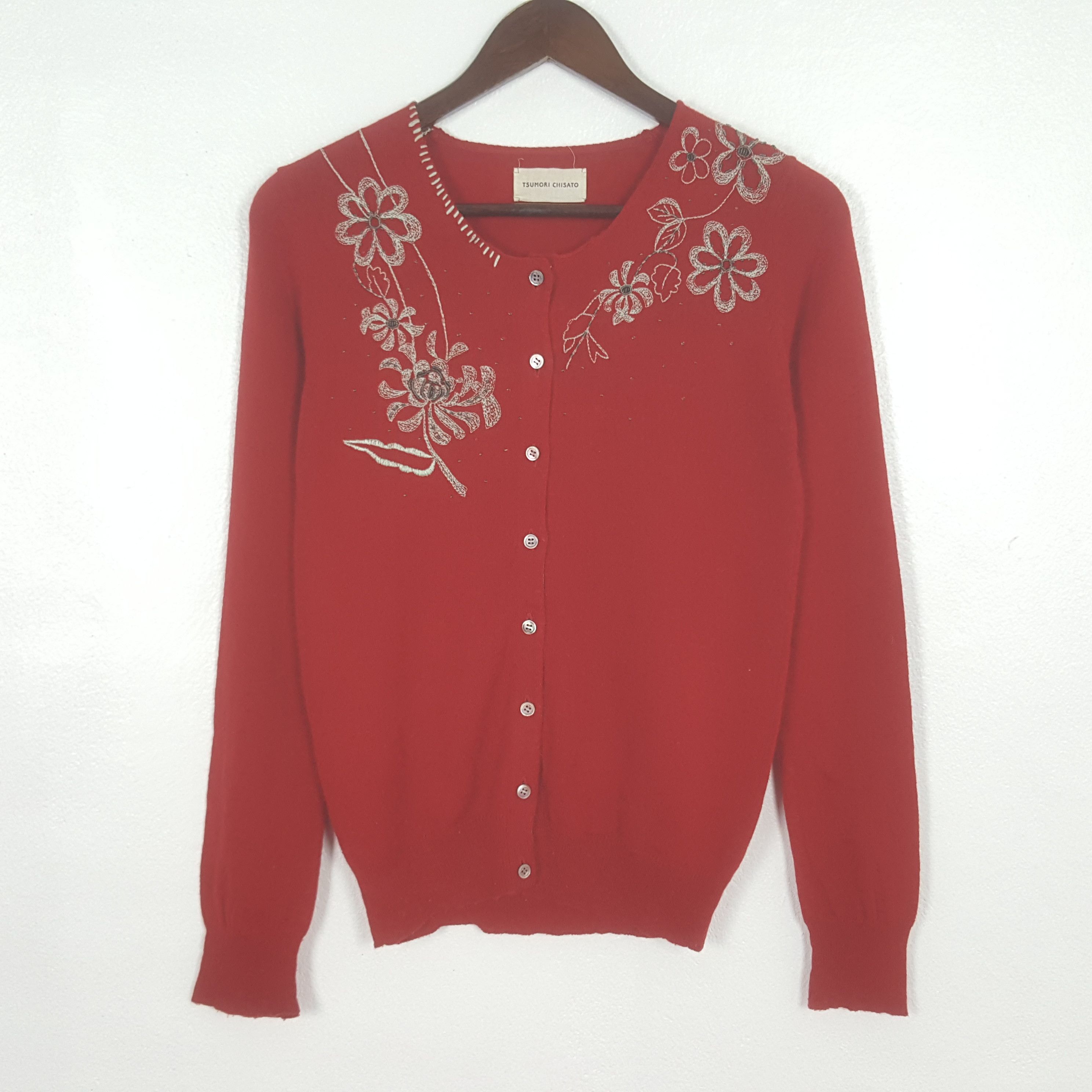 Tsumori Chisato Vintage Tsumori Chisato Japan Cardigan Shirt Size XS / US 0-2 / IT 36-38 - 1 Thumbnail