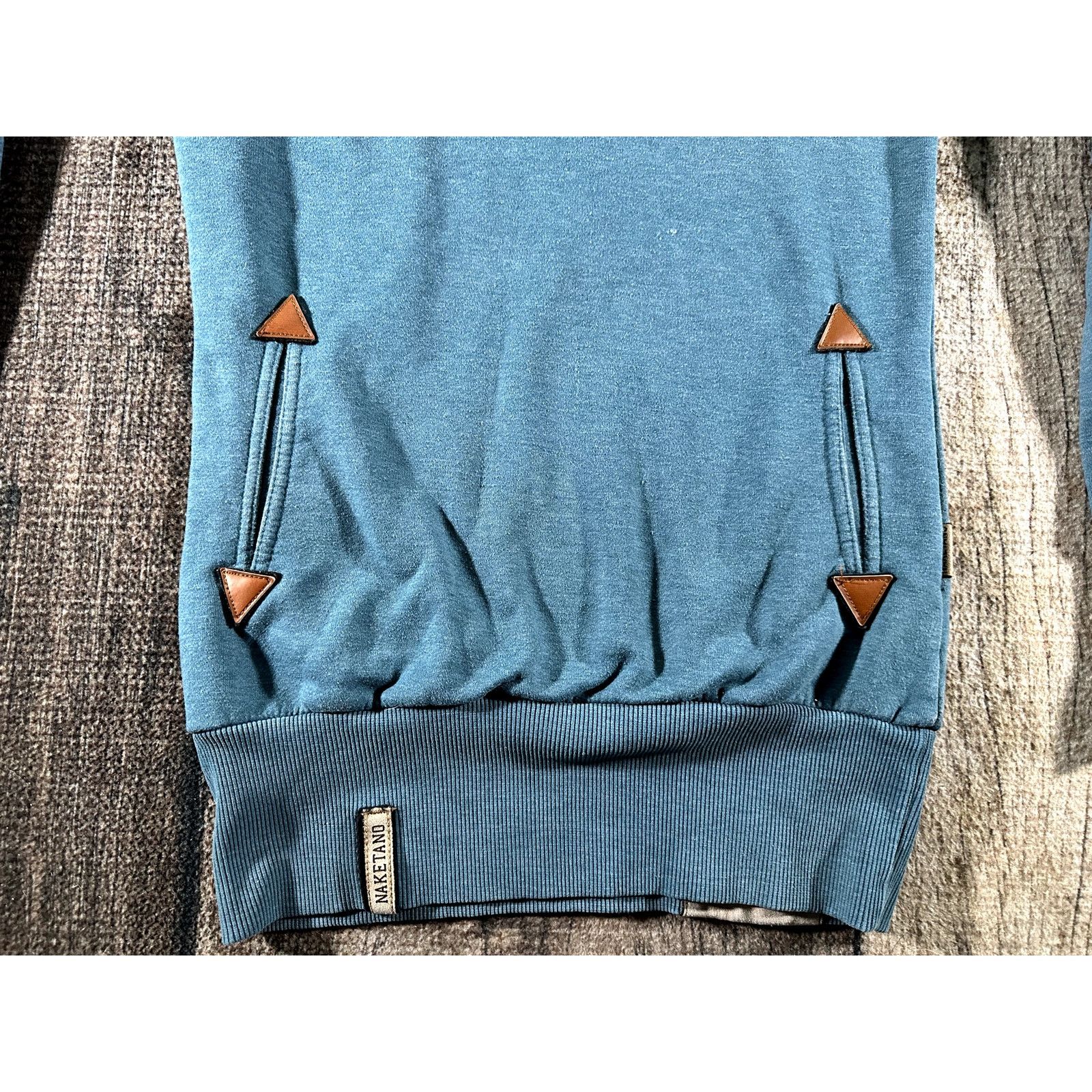 Naketano Naketano Blue Pullover Hoodie Size Womens Small Size S / US 4 / IT 40 - 5 Thumbnail