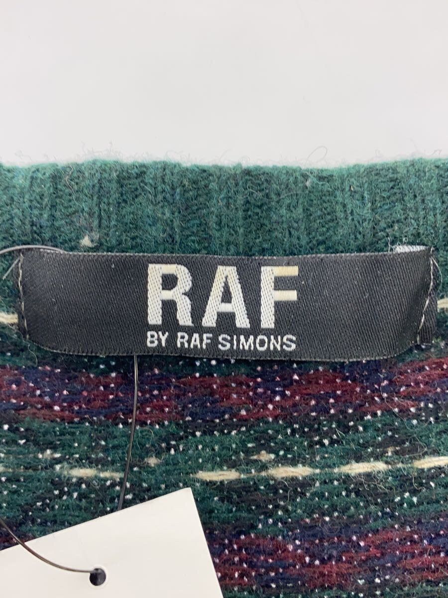 Raf Simons Archive Patchwork V Neck Wool Knit Sweater Size US S / EU 44-46 / 1 - 5 Thumbnail