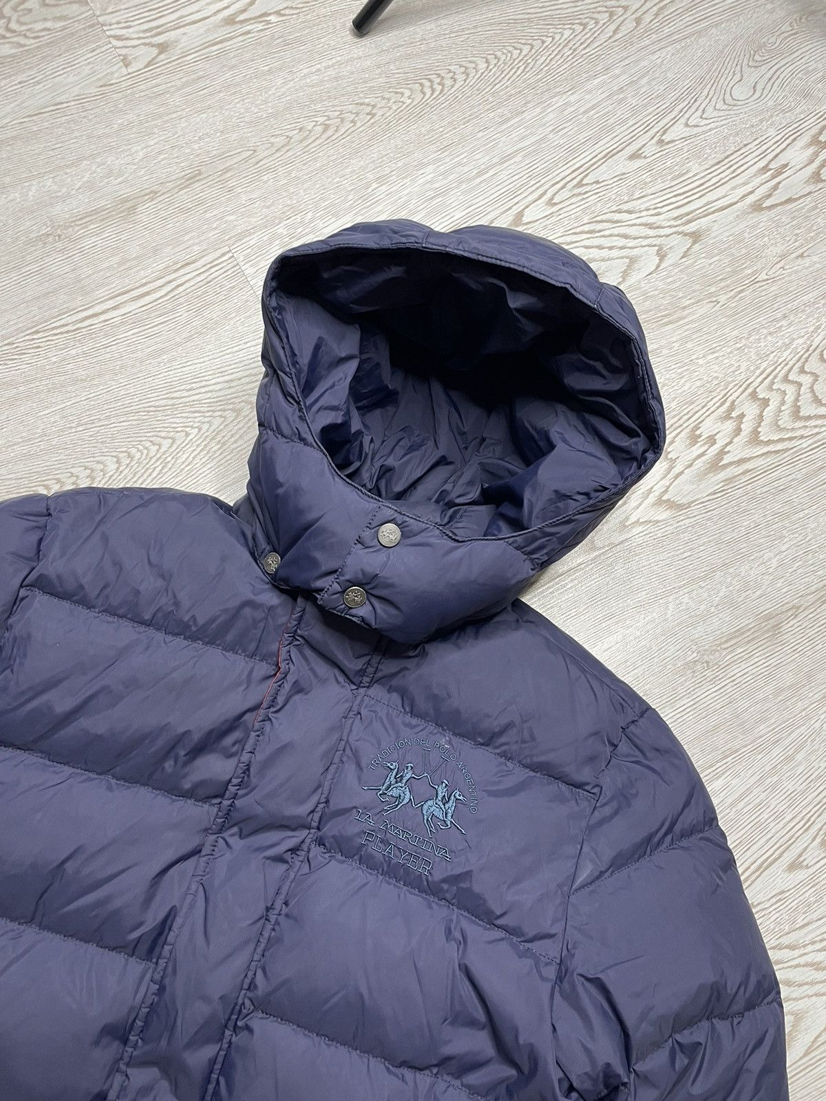 La Martina La Martina Buenos Aires Hooded navy blue down jacket size L Size US L / EU 52-54 / 3 - 7 Thumbnail