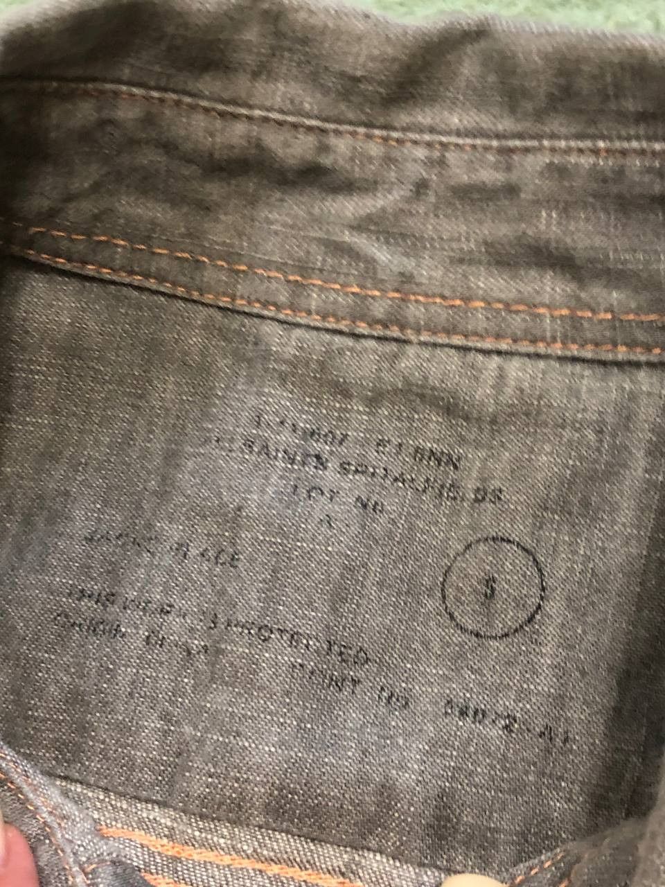 Allsaints Vintage denim Shirt Allsaints crazy Y2K streetwear Size US S / EU 44-46 / 1 - 2 Thumbnail