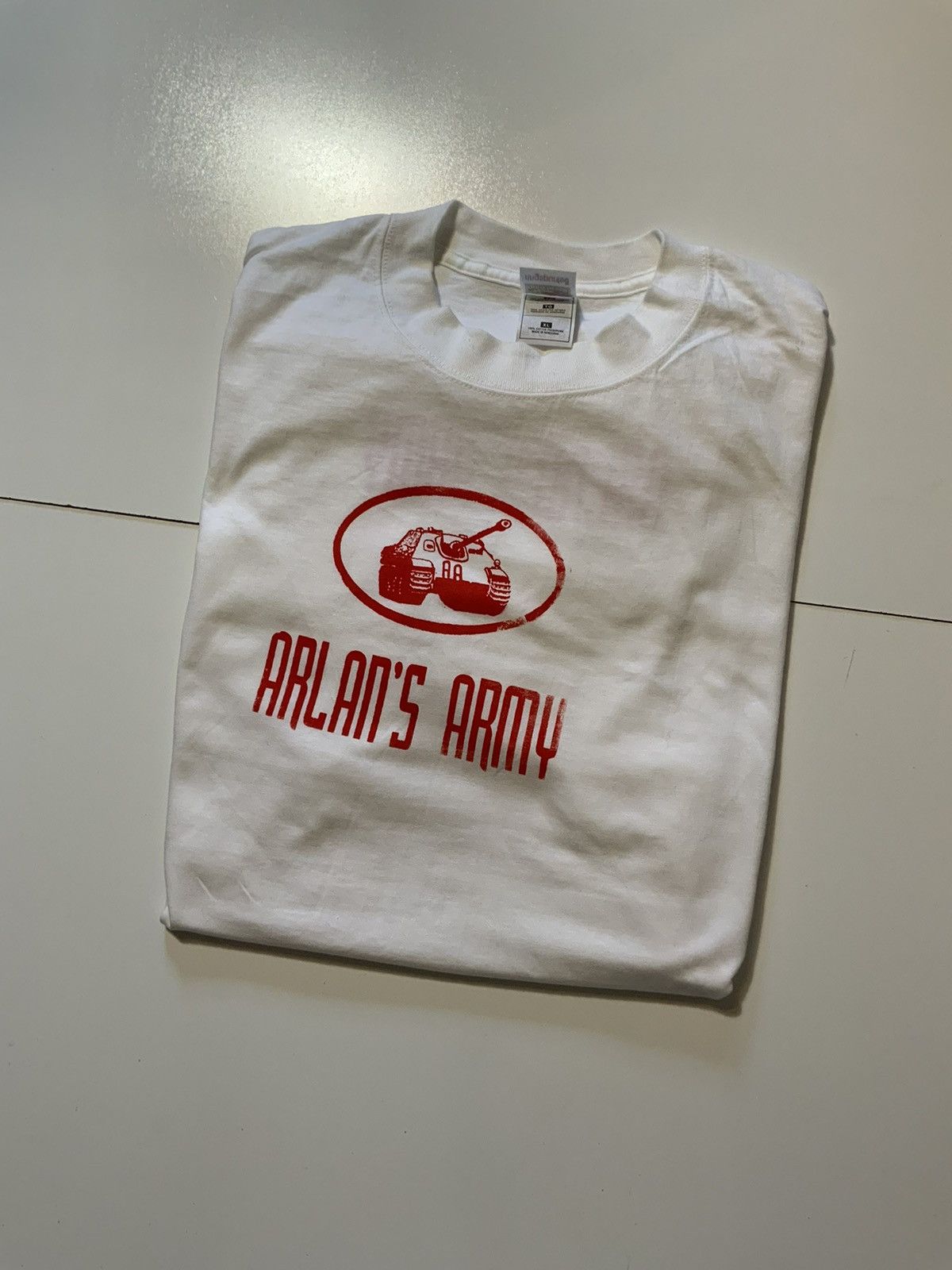 Band Tees × Vintage Vintage 90s Arlan’s Army Flipside Records Hardcore T-Shirt Size US XL / EU 56 / 4 - 1 Thumbnail
