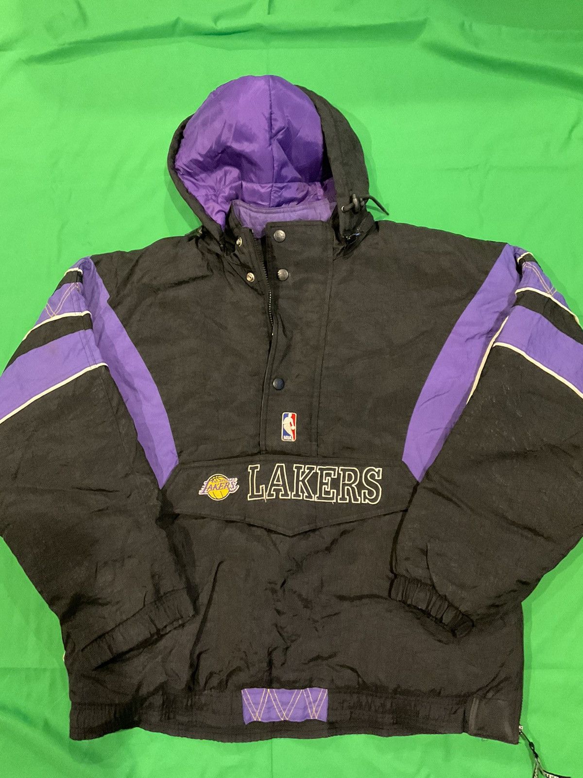 NBA × Vintage Vintage Starter Los Angeles Lakers nba puffer Size US XL / EU 56 / 4 - 1 Thumbnail