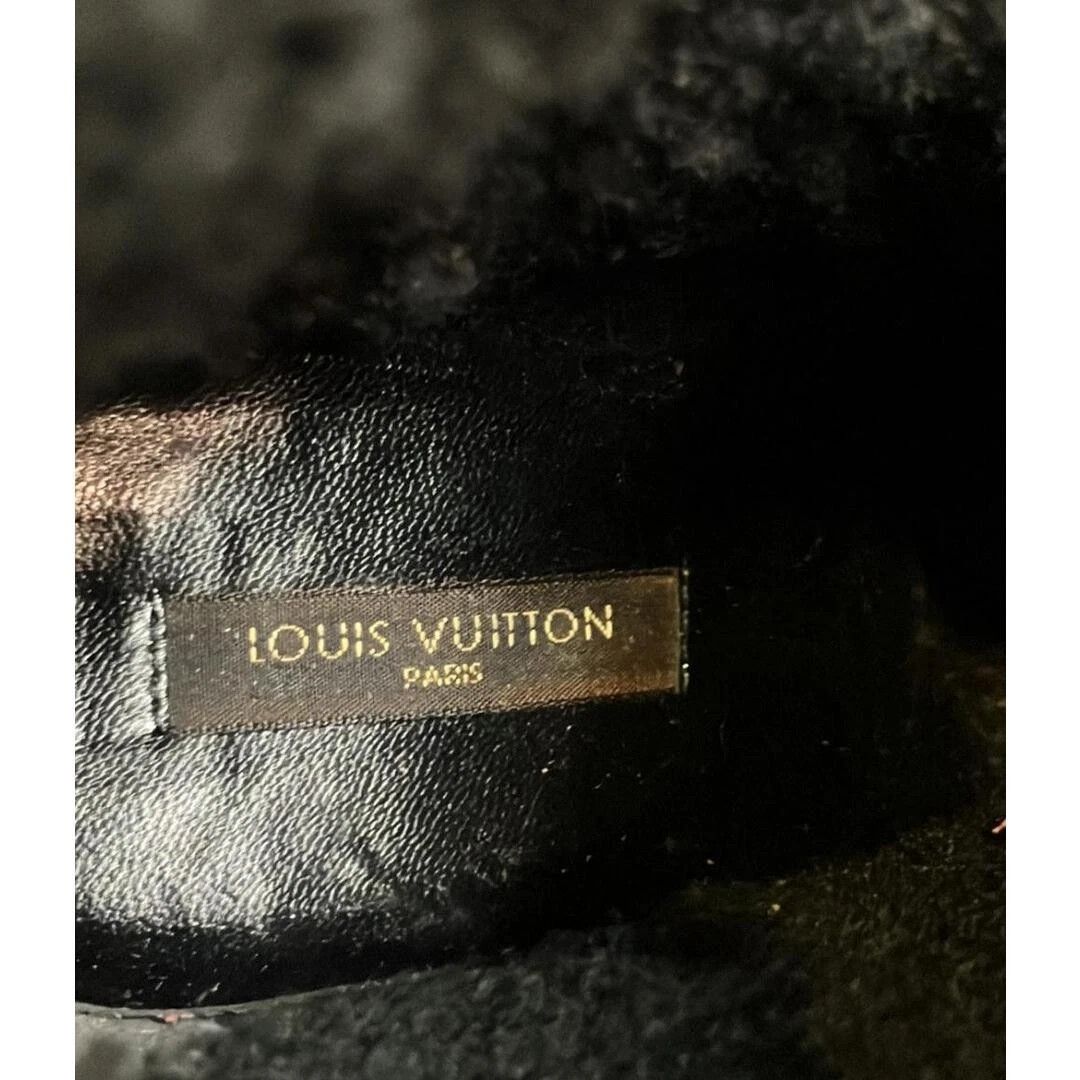 Louis Vuitton Louis Vuitton 2006 Ready-to-Wear Black Leather Wedge Boots Size US 6 / IT 36 - 17 Thumbnail