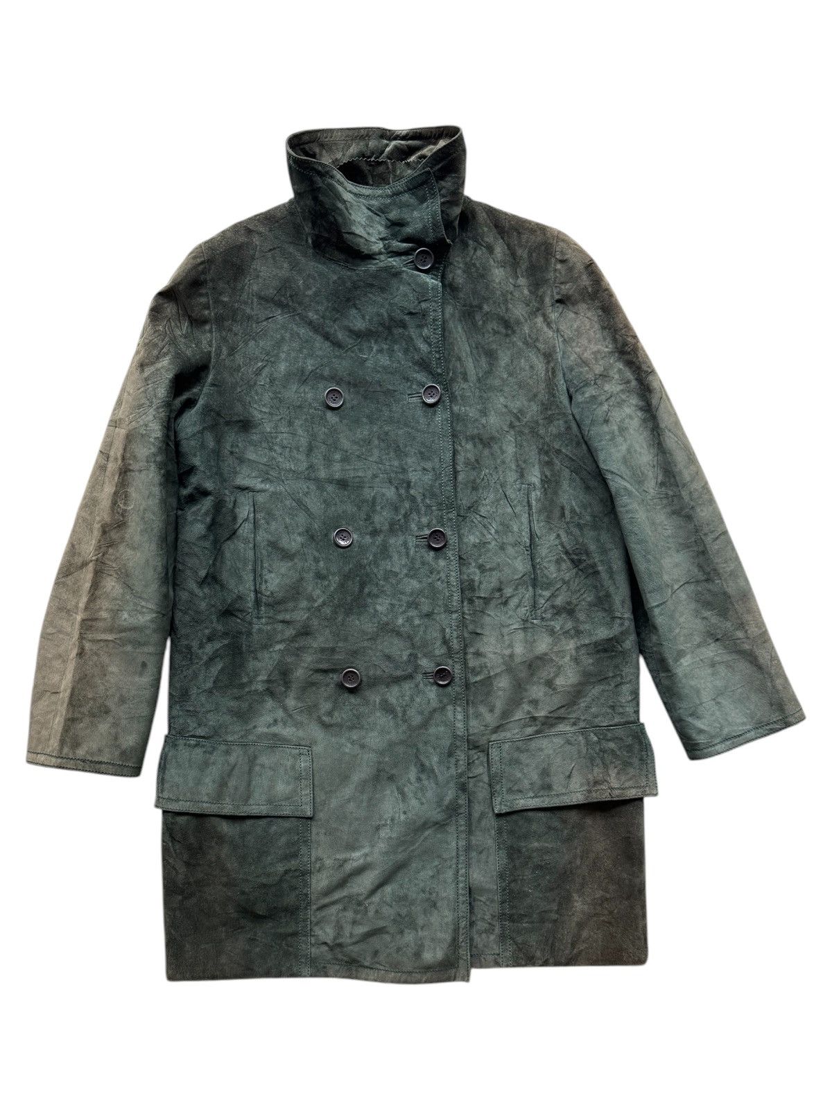Loewe VERY RARE VINTAGE JACKET COAT LOEWE LEATHER SUEDE Size US M / EU 48-50 / 2 - 4 Thumbnail