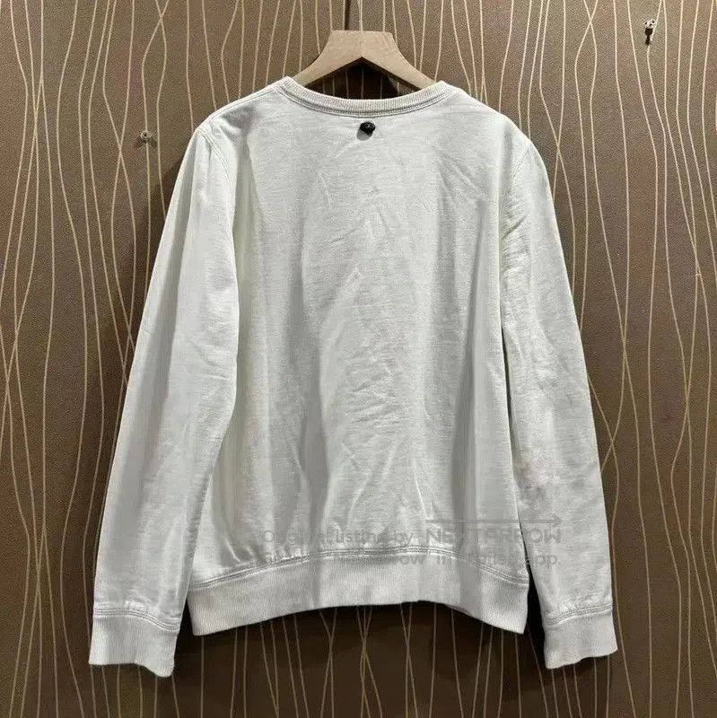 Chanel Chanel White Cotton Sweatshirt for Women . Size L / US 10 / IT 46 - 2 Thumbnail