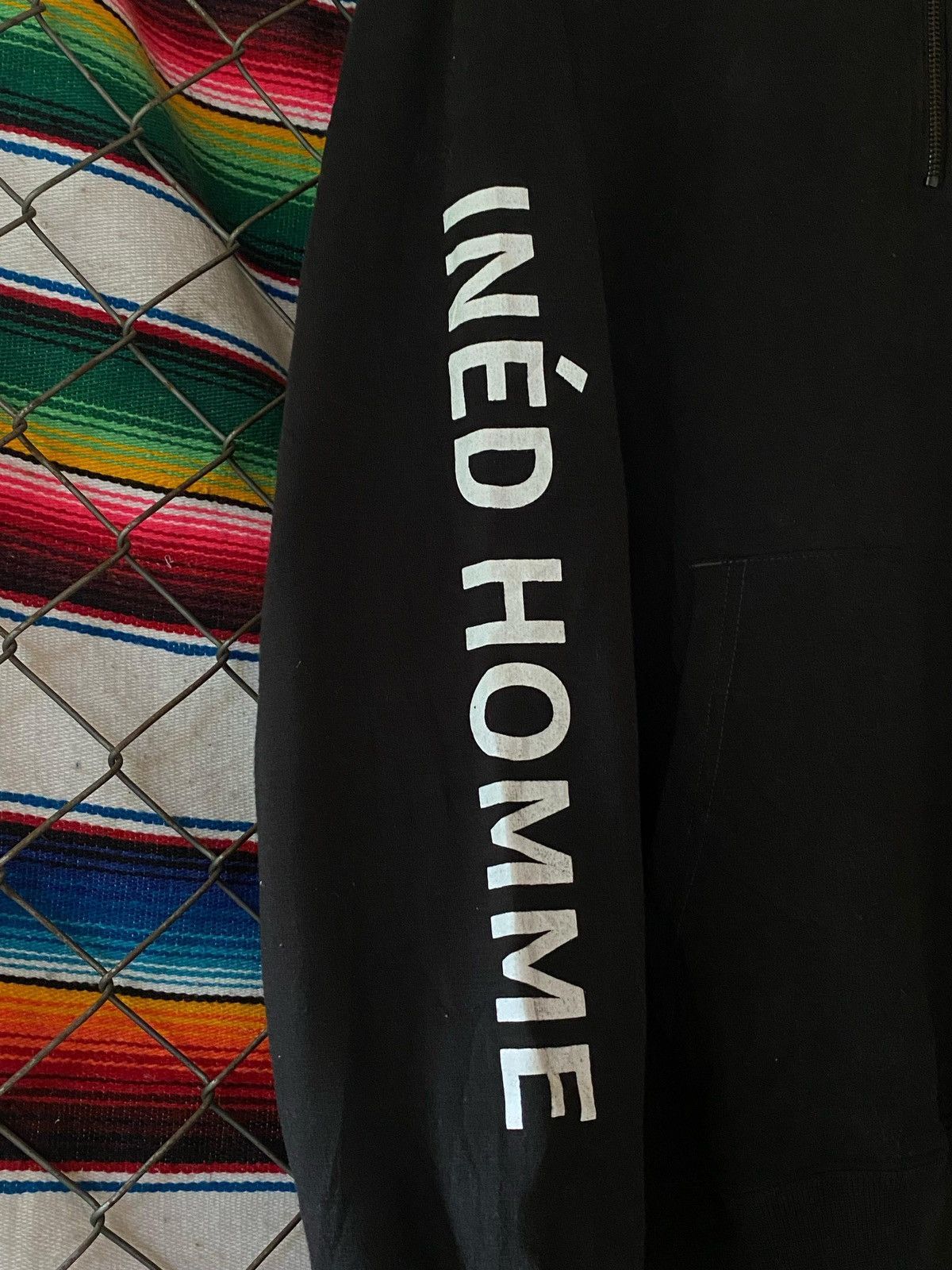Japanese Brand × Yohji Yamamoto Yohji Yamamoto Ined Homme half zipper hoodie Size US L / EU 52-54 / 3 - 2 Thumbnail