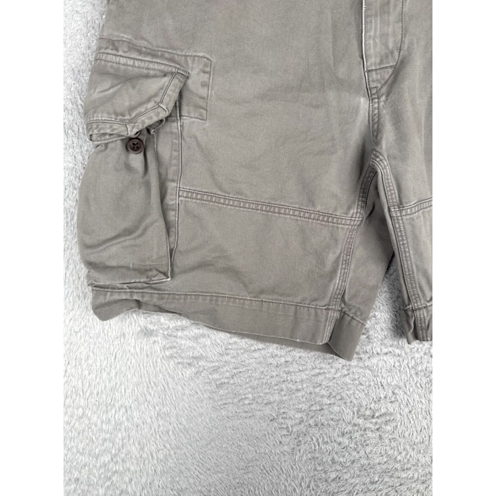 Polo Ralph Lauren Polo Ralph Lauren Cargo Shorts Mens 36 Gray Casual Utility Pockets 36x10 Summer Cotton Canvas Size US M / EU 48-50 / 2 - 3 Thumbnail