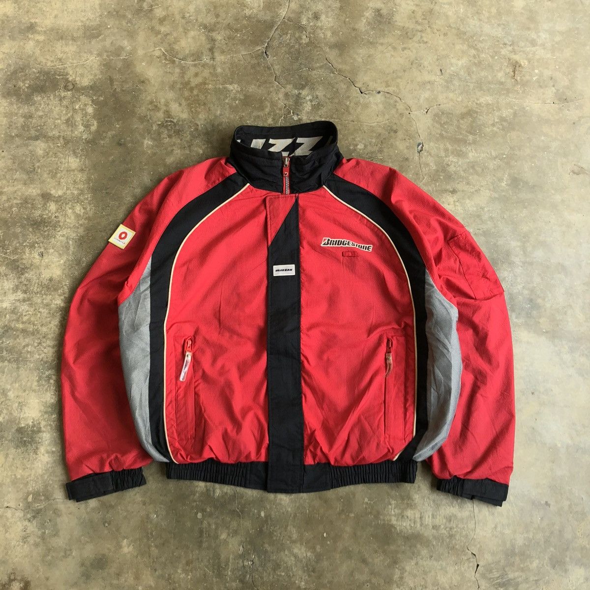 Vintage 1990s Vintage Blizzak Revolution Bridgestone Racing Jacket Size US XL / EU 56 / 4 - 6 Thumbnail