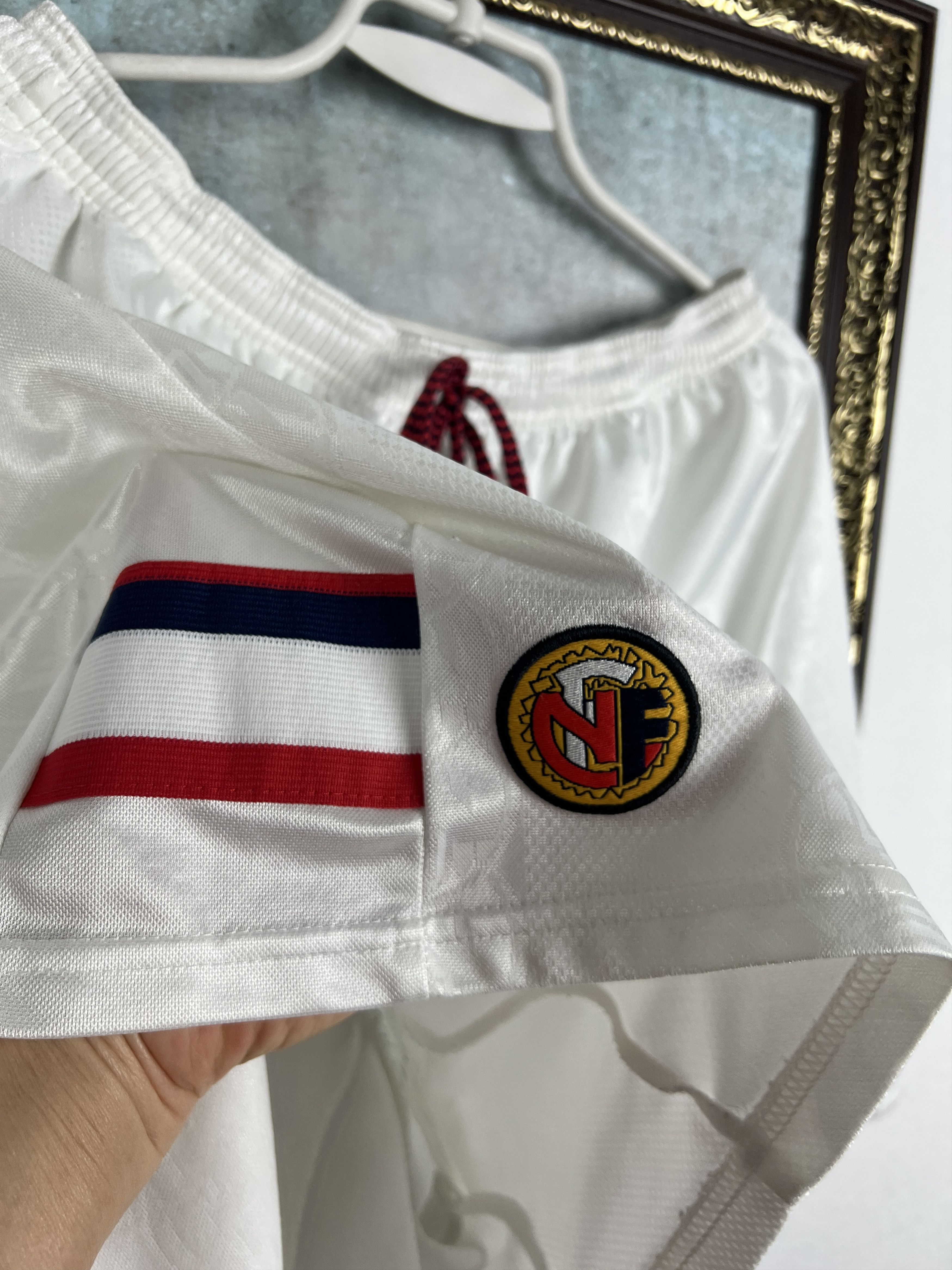 Umbro Vintage 90's Norway Football Shorts Soccer Athletic Rare Size US 32 / EU 48 - 5 Thumbnail