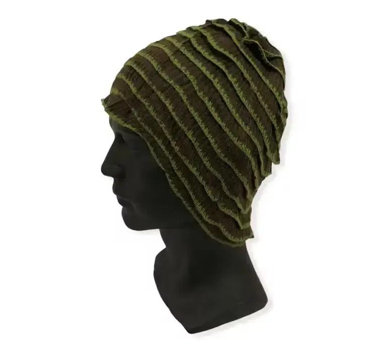 DKNY Vintage DKNY Patchwork Design beanie Size ONE SIZE - 2 Thumbnail