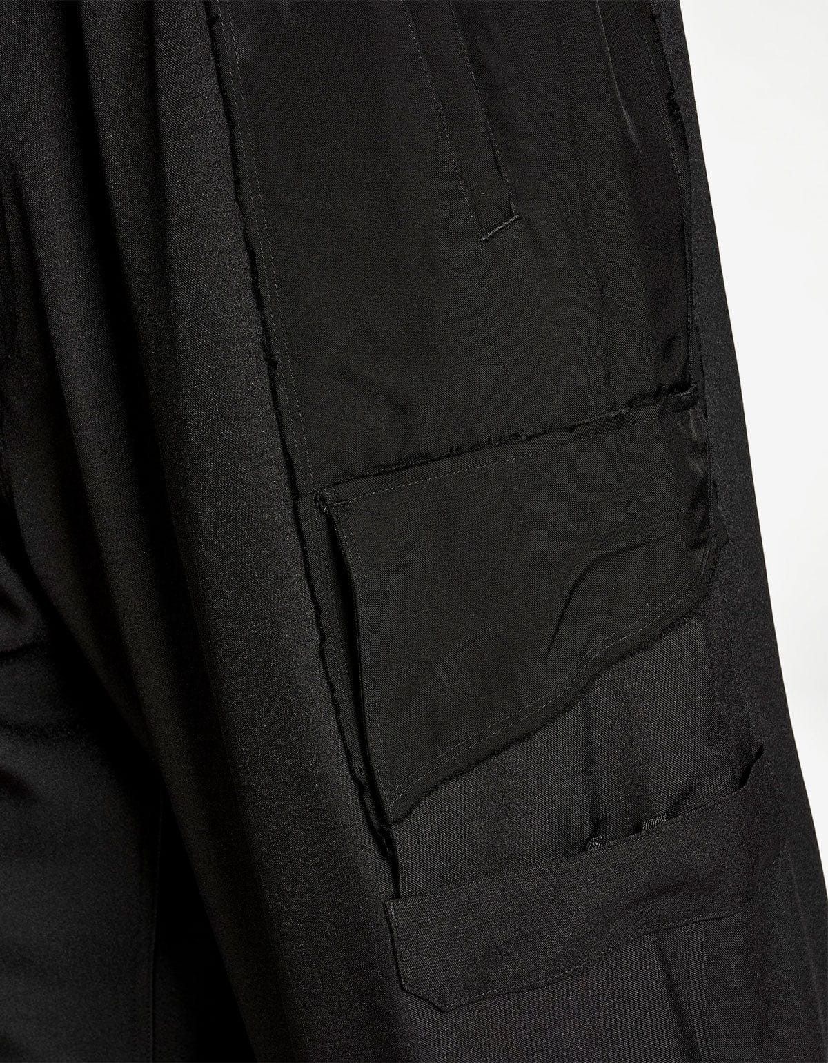 Y-3 Y-3 Black Sport Uniform Straight Pants Size US 36 / EU 52 - 7 Thumbnail
