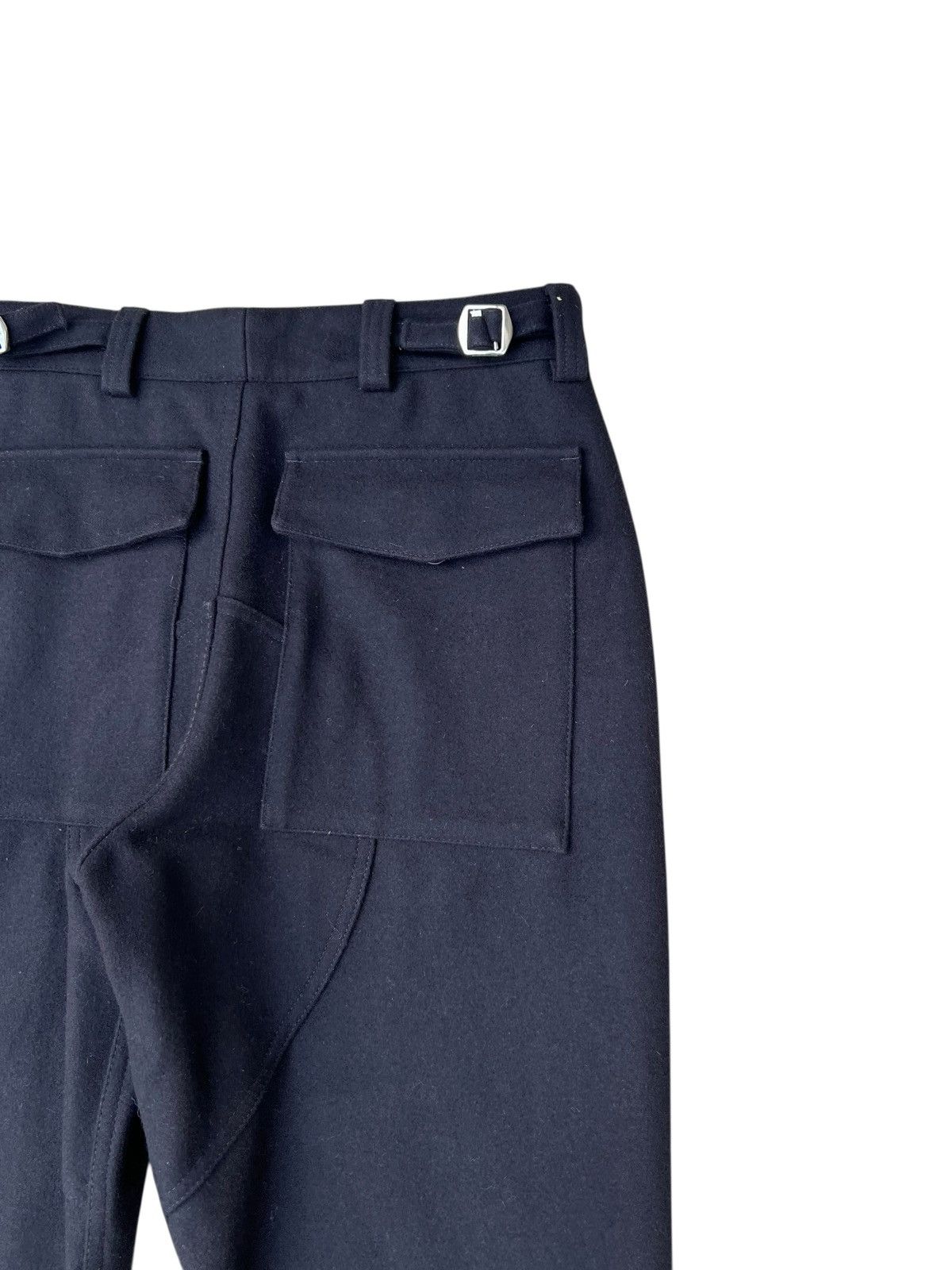 Kris Van Assche Kris Van Assche Gabardine Wool Cashmere Cargo Cropped Pant Size US 29 - 17 Thumbnail