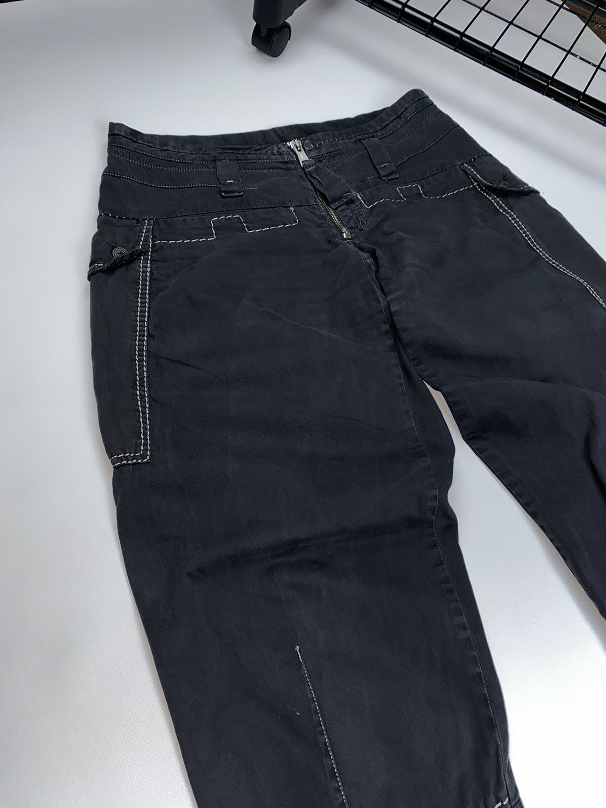 Marithe + Francois Girbaud 🚨 Marithe + Francois Girbaud vintage baggy pants parachute Size 32" / US 10 / IT 46 - 3 Thumbnail