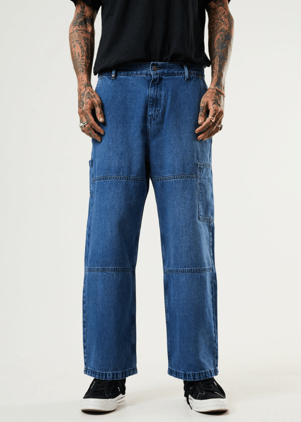 BNWT Afends - Richmond - Hemp Denim Baggy Workwear Jeans