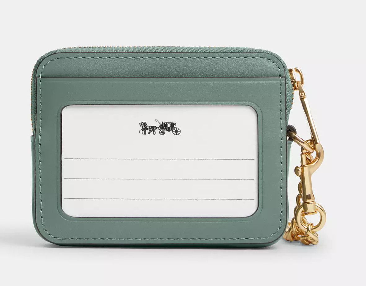 Coach NWT Coach Zip Card Case With Quilting CZ467 Size ONE SIZE - 6 Thumbnail