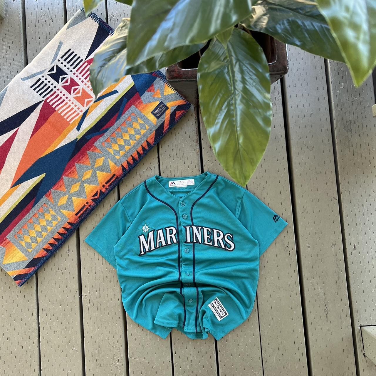 MLB Seattle Mariners Nelson Cruz Team Issued Training Jersey Size US S / EU 44-46 / 1 - 4 Thumbnail