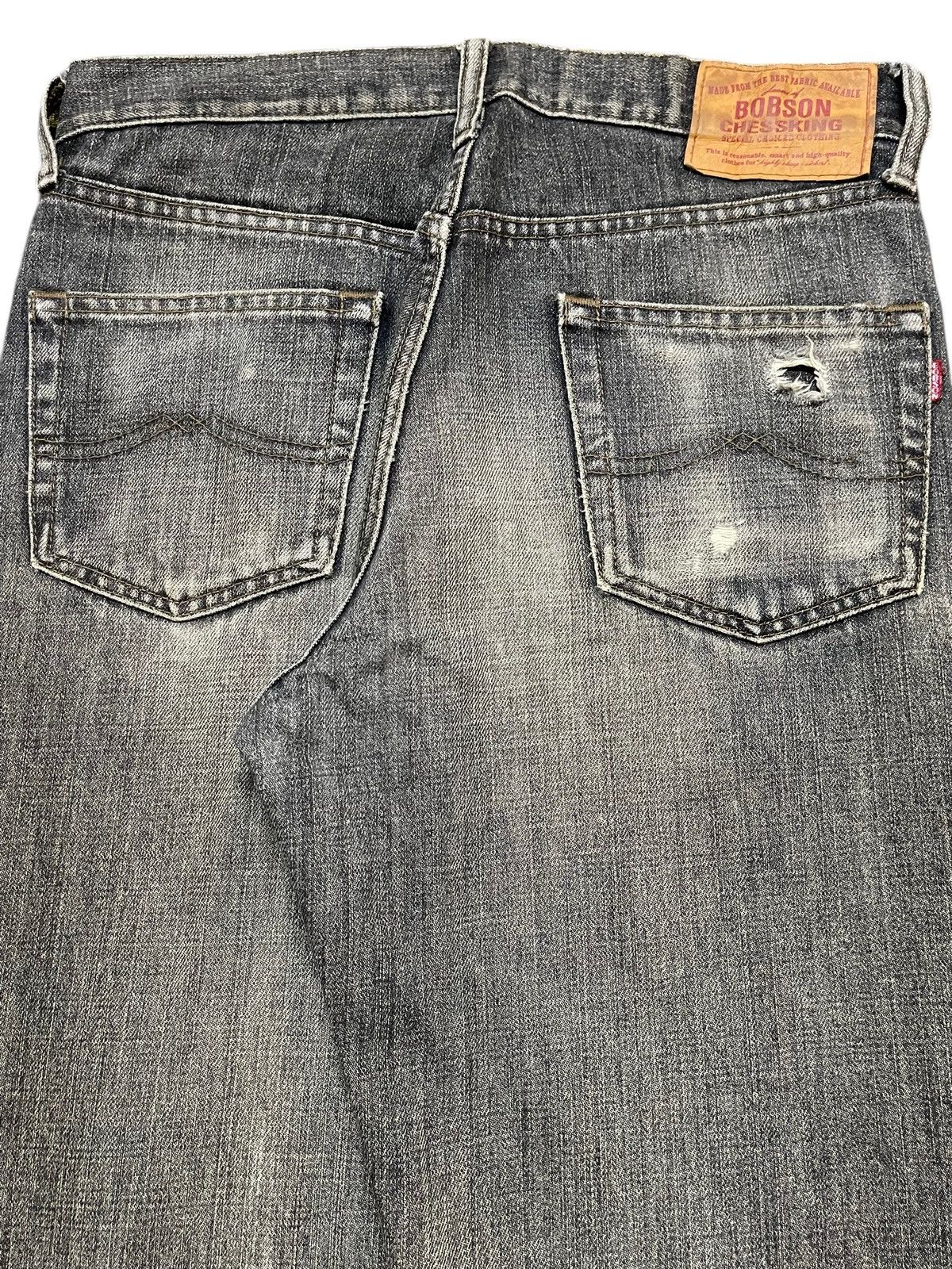 14th Addiction Vintage Japanese Brand Mud Wash Faded Style Jeans Size US 29 - 6 Thumbnail