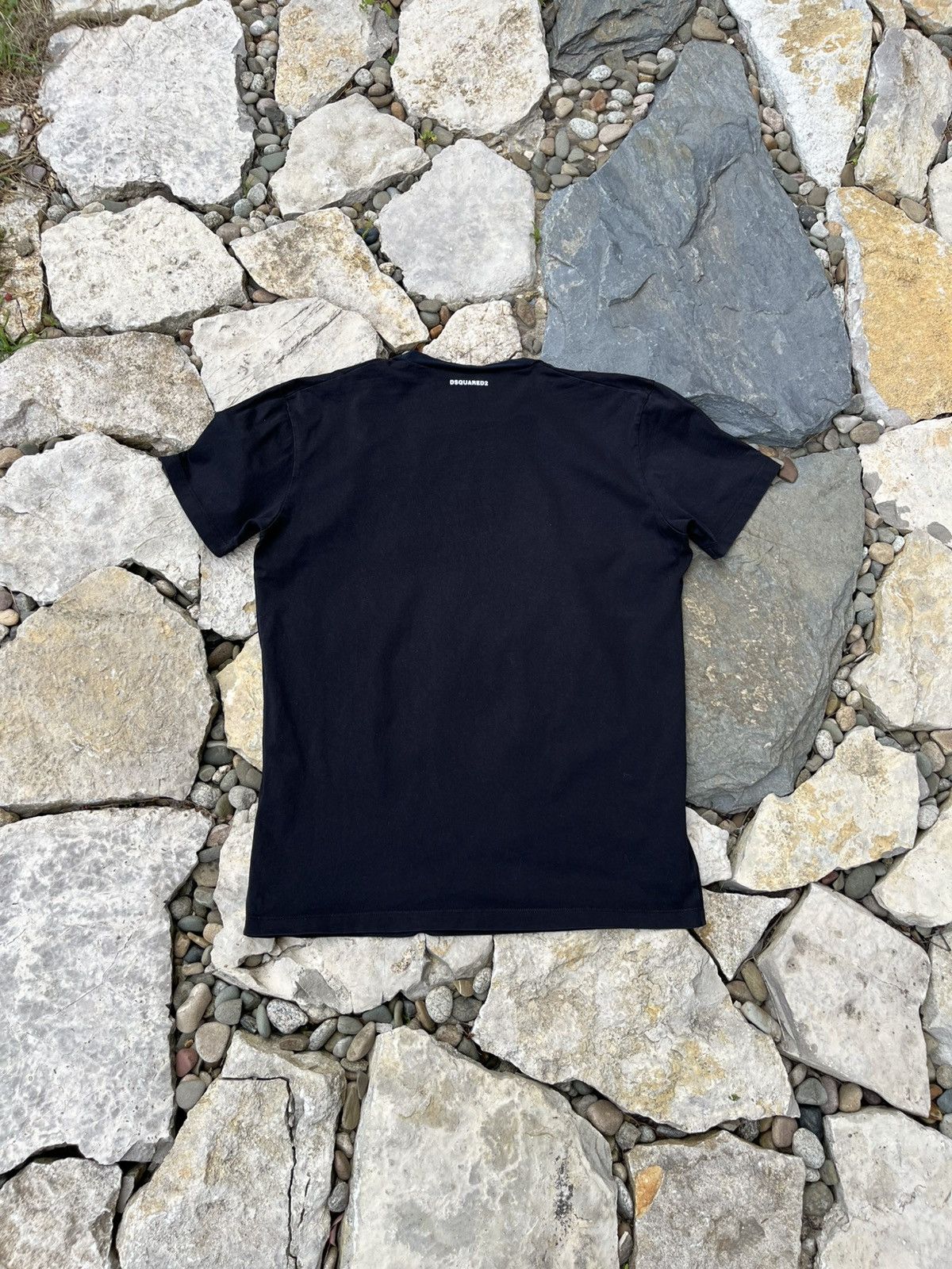 Designer × Dsquared2 Dsquared2 ICON big logo central t-shirt designer tee Canada Size US L / EU 52-54 / 3 - 2 Thumbnail