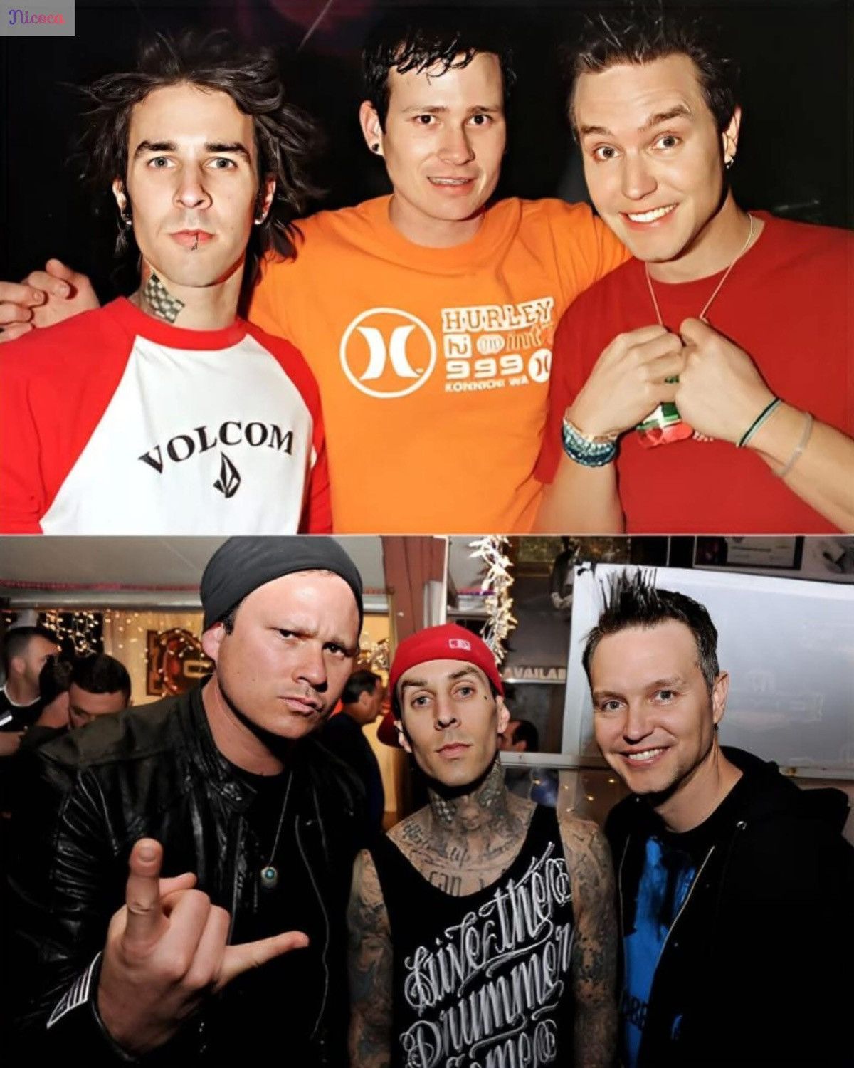 Band Tees Vintage Blink 182 Rabbit X Hurley Streetwear Size L Tee Size US L / EU 52-54 / 3 - 3 Thumbnail