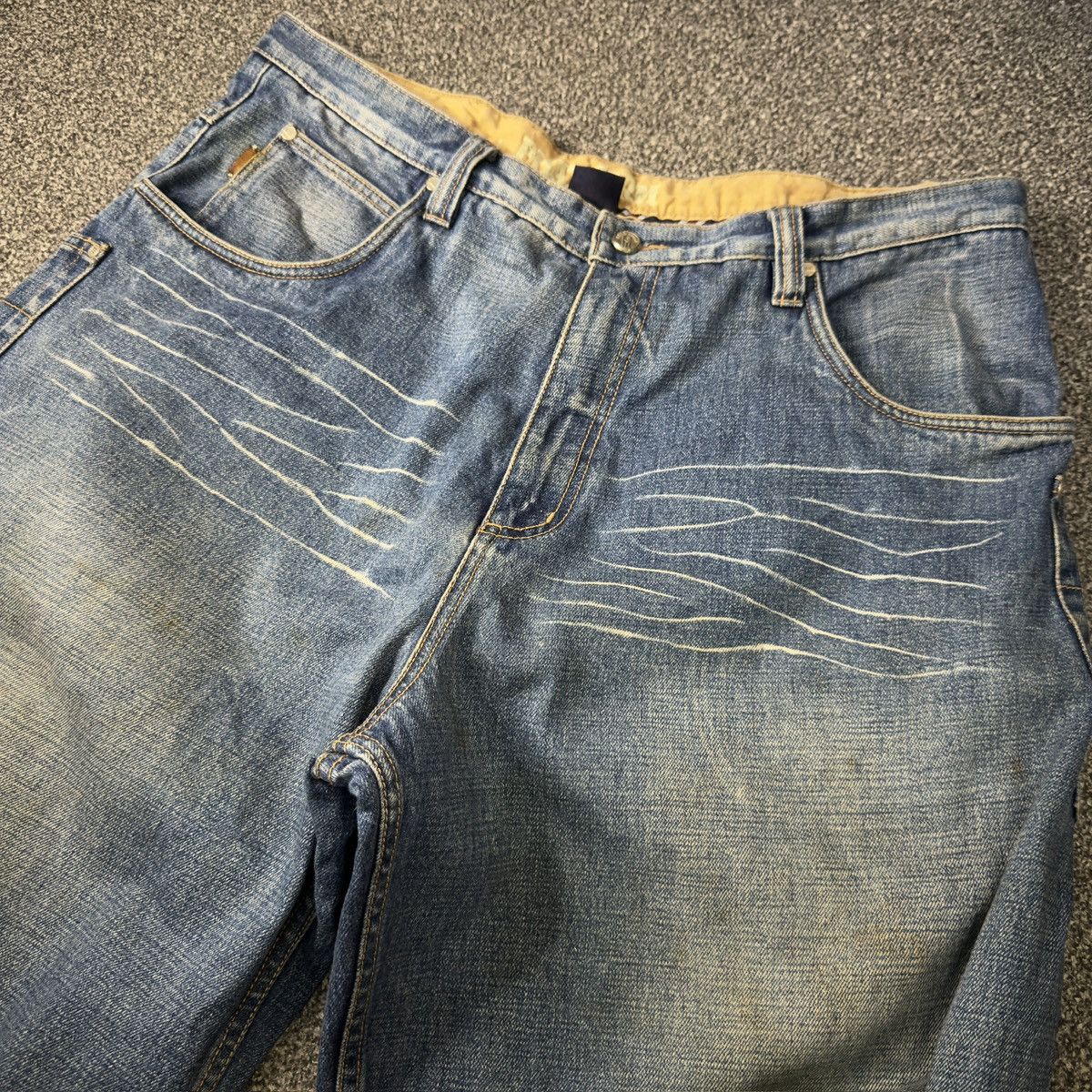 Phat Farm 🔥 Insane Y2K Baggy Denim Phat Farm Hip Hop Style Size US 38 / EU 54 - 3 Thumbnail