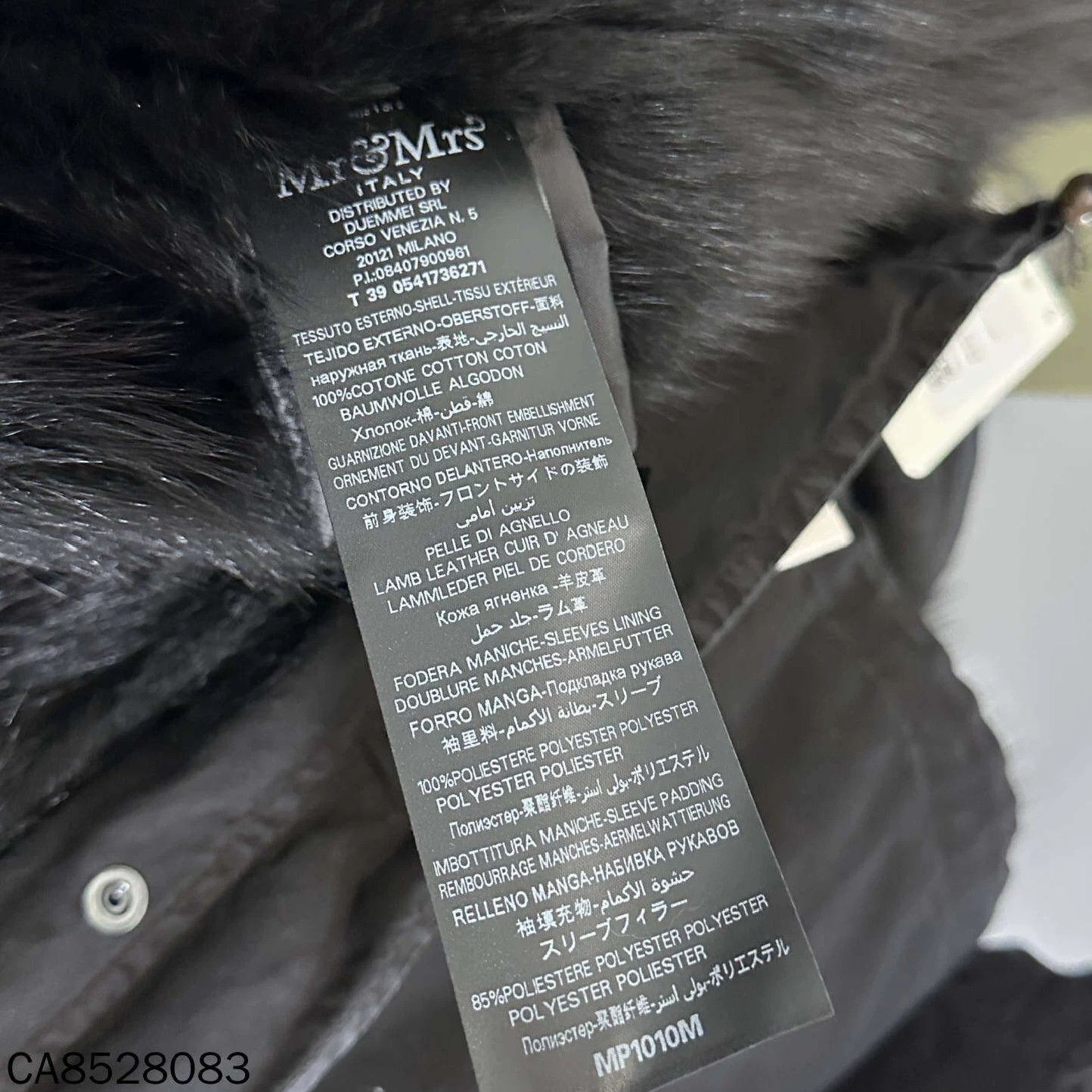 MR & MRS ITALY Mr & Mrs black full fur coat S Size S / US 4 / IT 40 - 5 Thumbnail