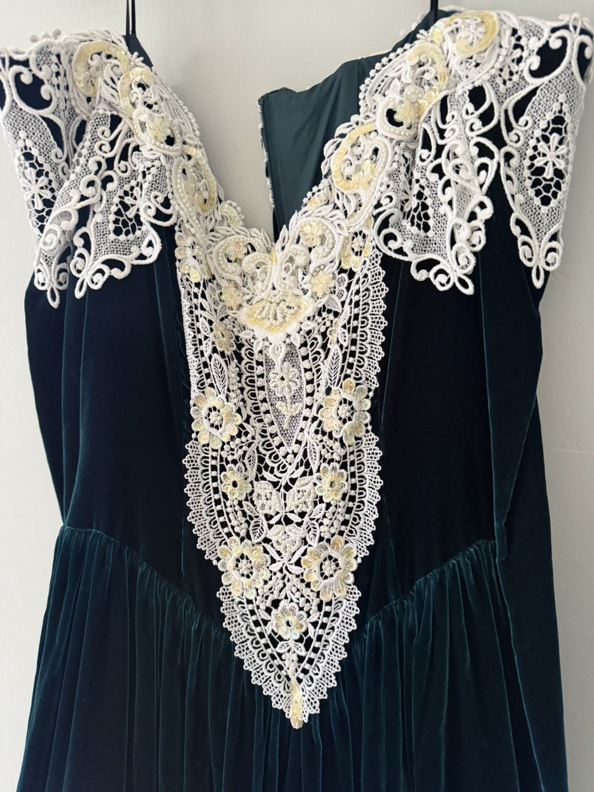 Jessica McClintock NWT 80's Vintage Jessica McClintock Dress Size M / US 6-8 / IT 42-44 - 3 Thumbnail