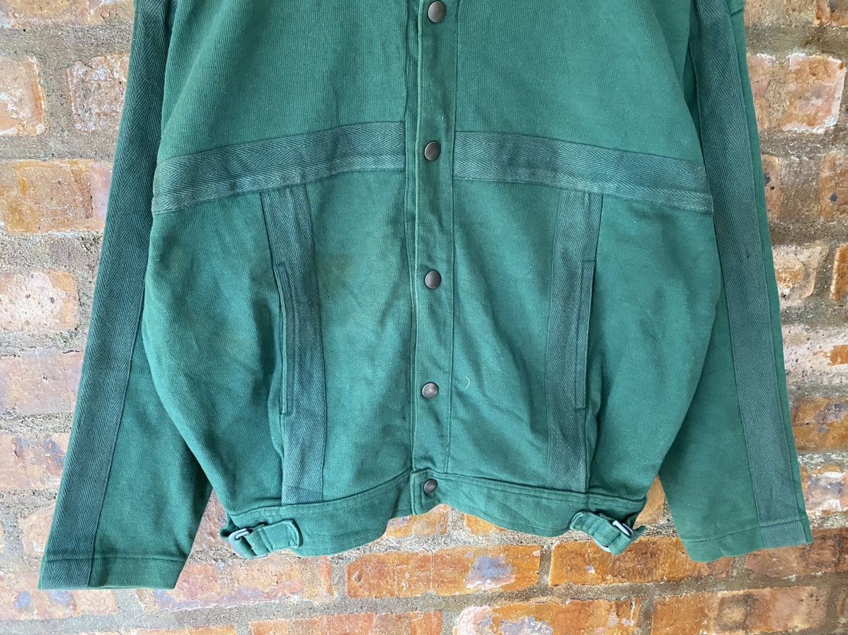 Issey Miyake 1990s Bondage Green Jacket Size US M / EU 48-50 / 2 - 4 Thumbnail