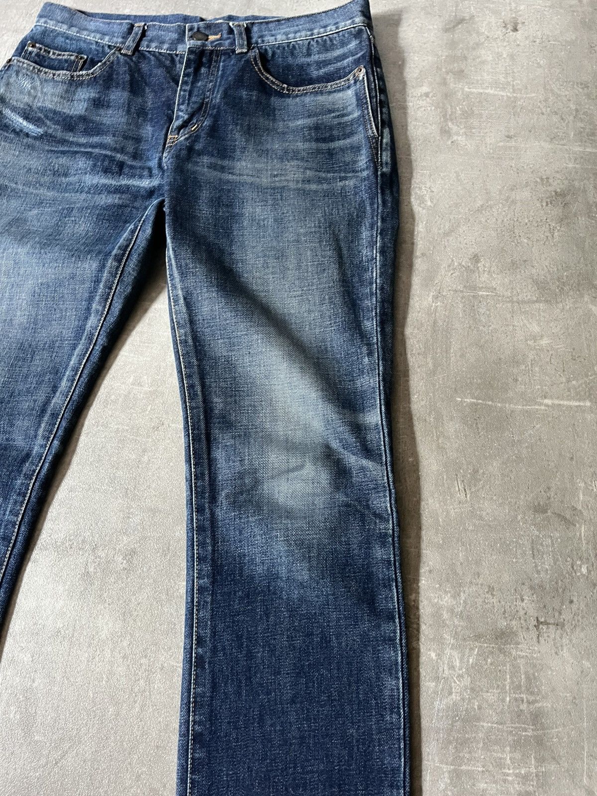 Saint Laurent Paris Saint Laurent A/W 18 washed distressed jeans Size US 30 / EU 46 - 5 Thumbnail
