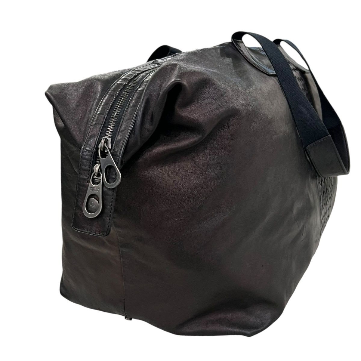 Bottega Veneta Bottega Veneta Intrecciato Leather Duffle Bag Size ONE SIZE - 4 Thumbnail