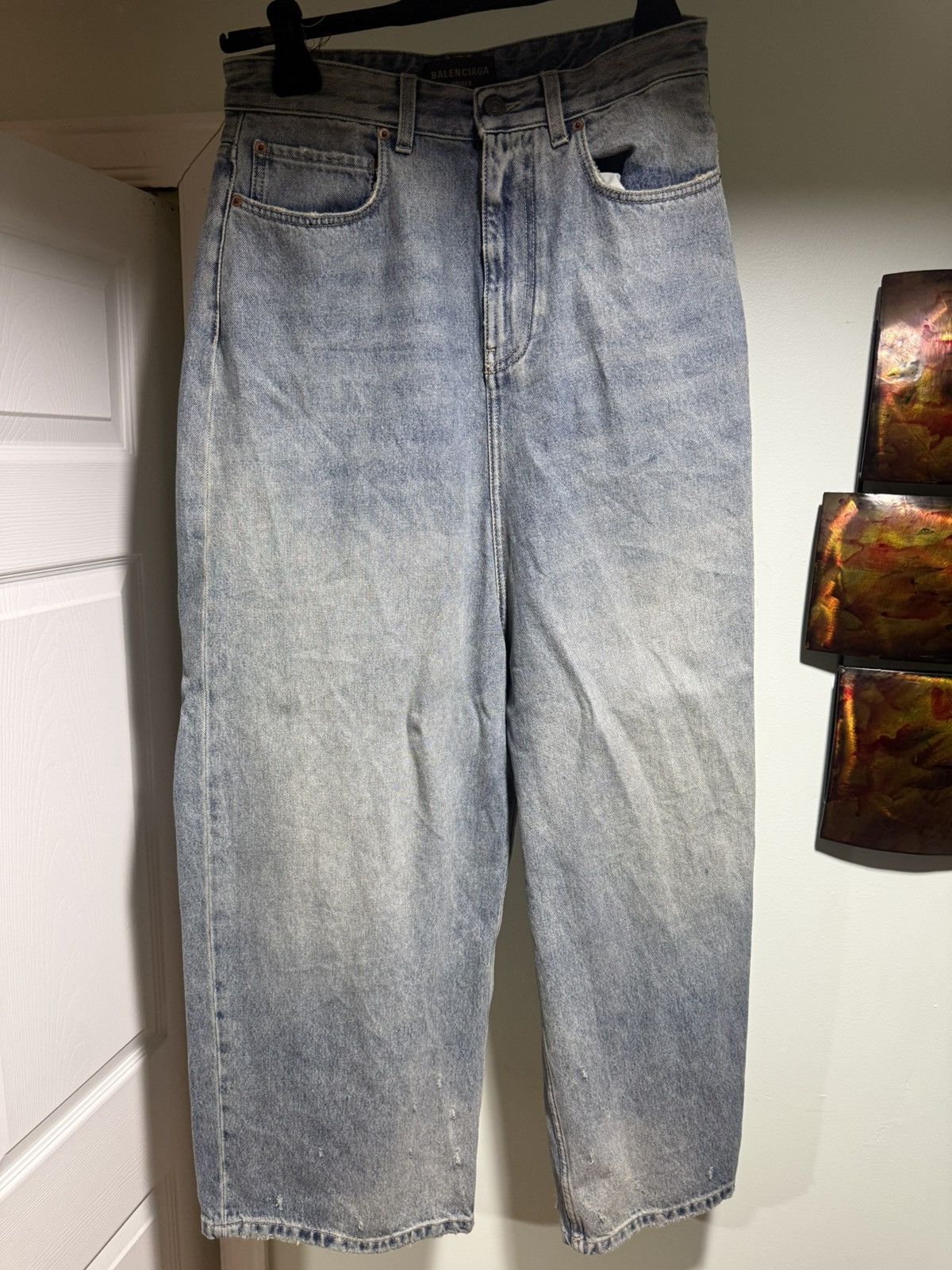 Balenciaga Balenciaga Low Crotch Jeans Size US 28 / EU 44 - 1 Thumbnail