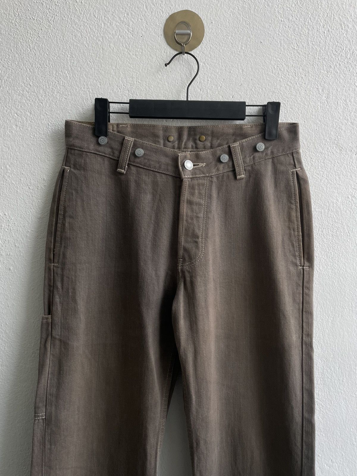 Margaret Howell Margaret Howell x Edwin Selvedge Denim Painter Pants Size US 30 / EU 46 - 3 Thumbnail