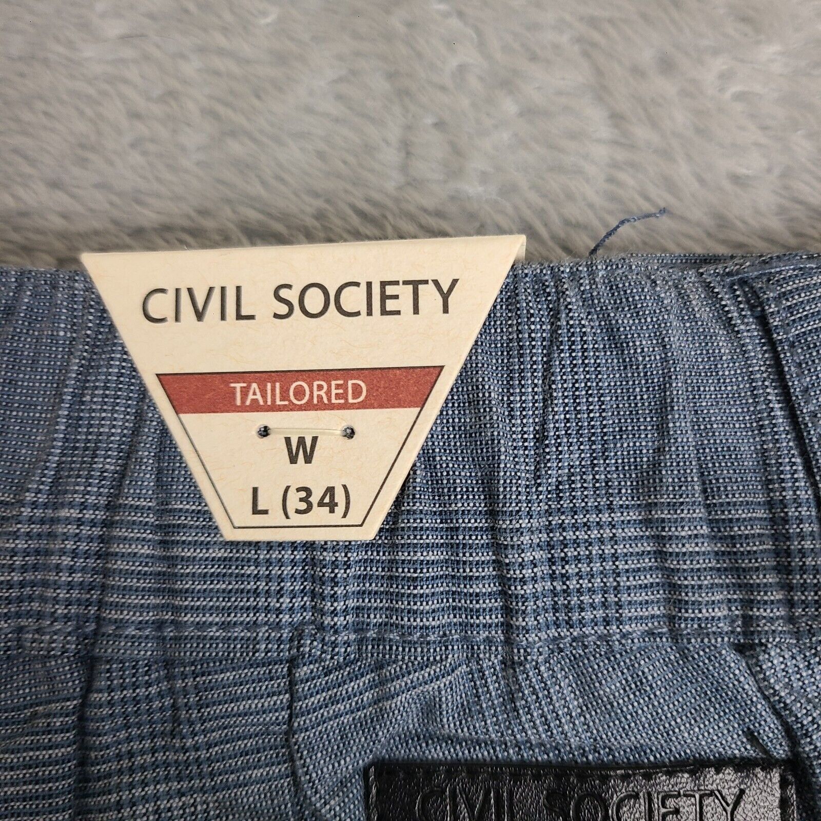 Vintage NWT CIVIL SOCIETY Mens Size 36 Flat Front Bermuda Tommy Shor Size US 36 / EU 52 - 10 Thumbnail