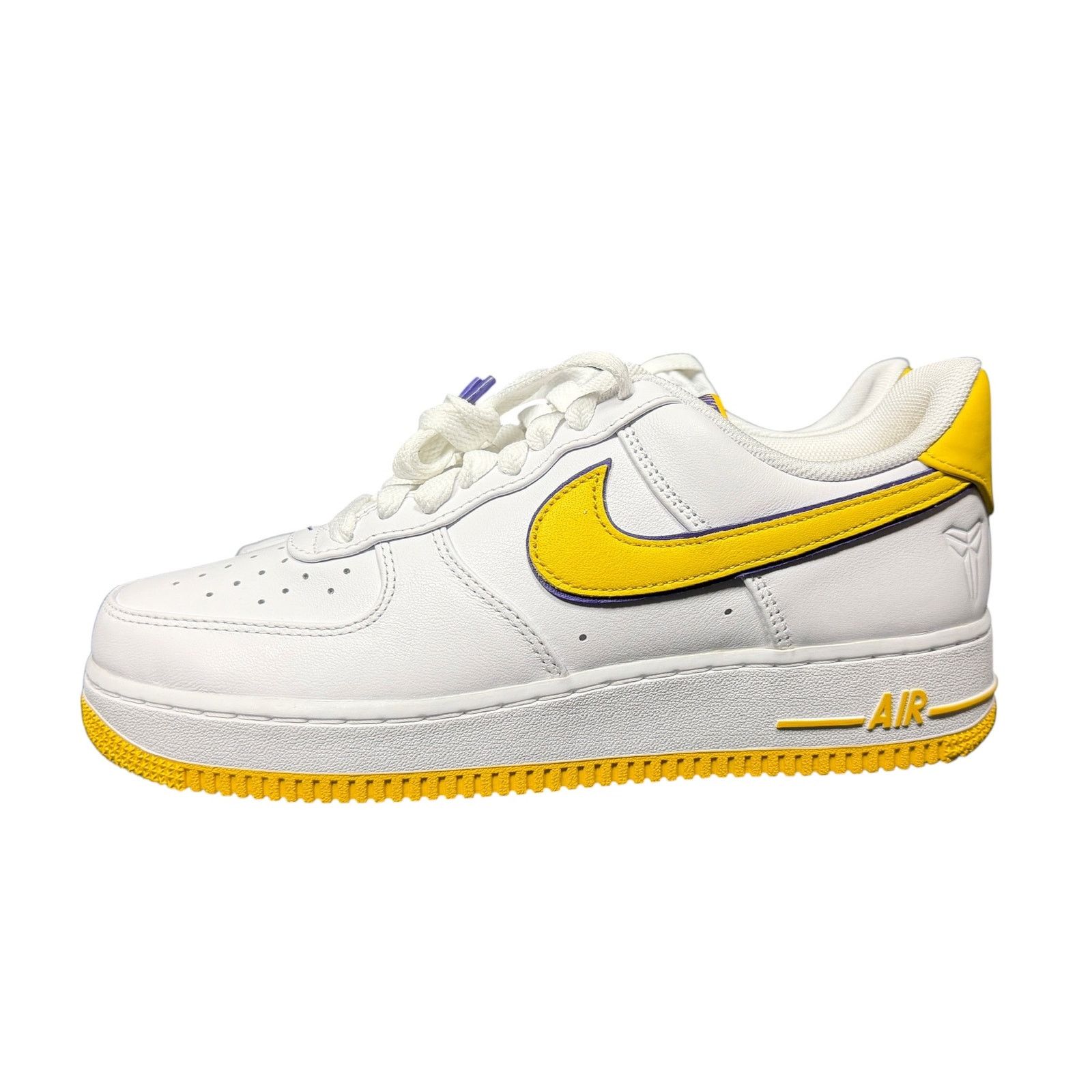 Nike Nike Kobe Bryant Air Force 1 Low Retro QS Lakers FZ1151-100 Size US 8.5 / EU 41-42 - 6 Thumbnail