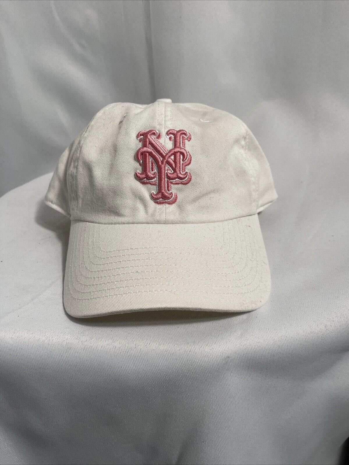 Designer "NY" Yankees Twins Enterprise Womens Pink Baseball Hat Cap Size ONE SIZE - 1 Thumbnail