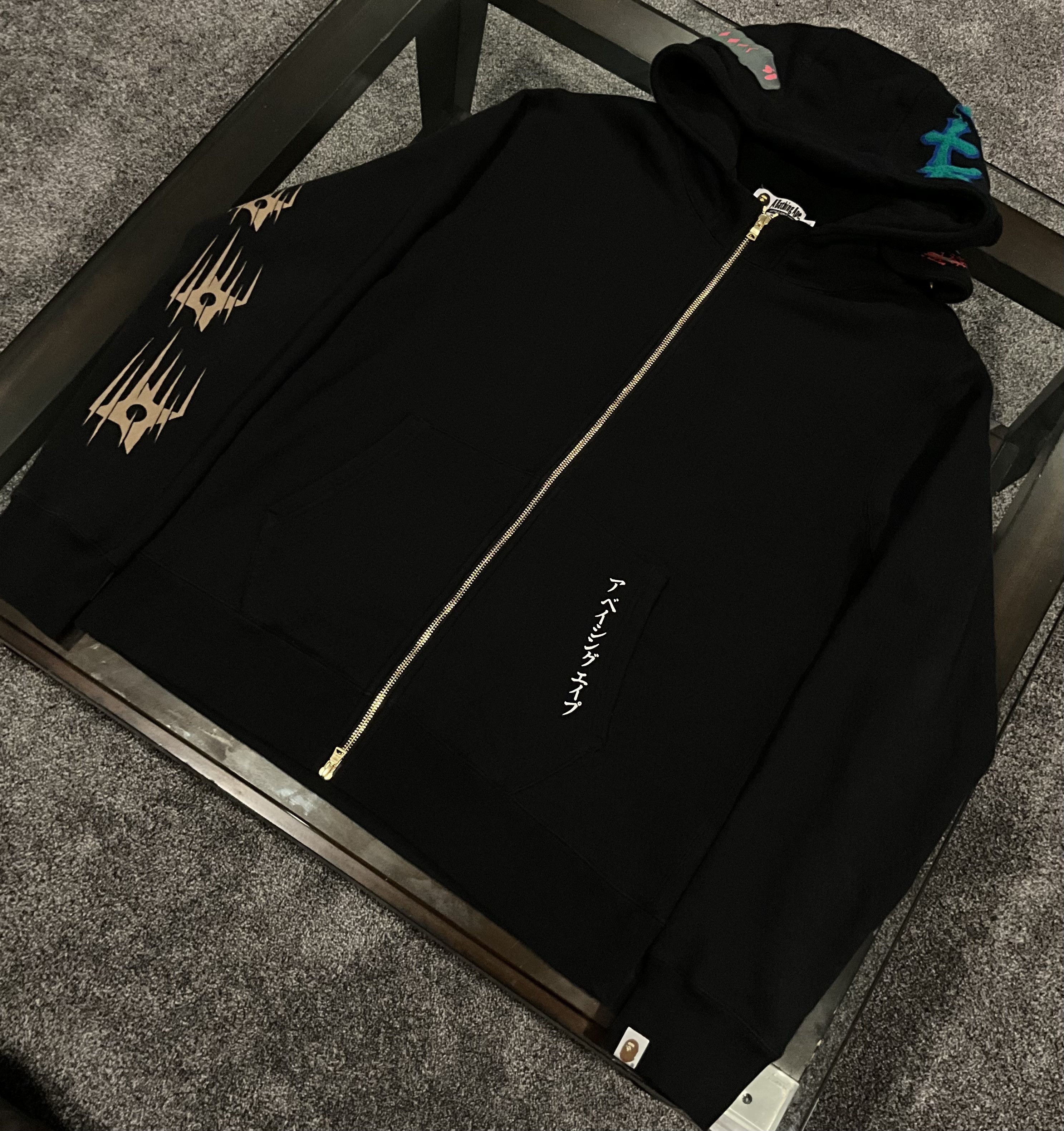 Bape Ninja Zip Up Hoodie BNIB Size US XL / EU 56 / 4 - 7 Thumbnail