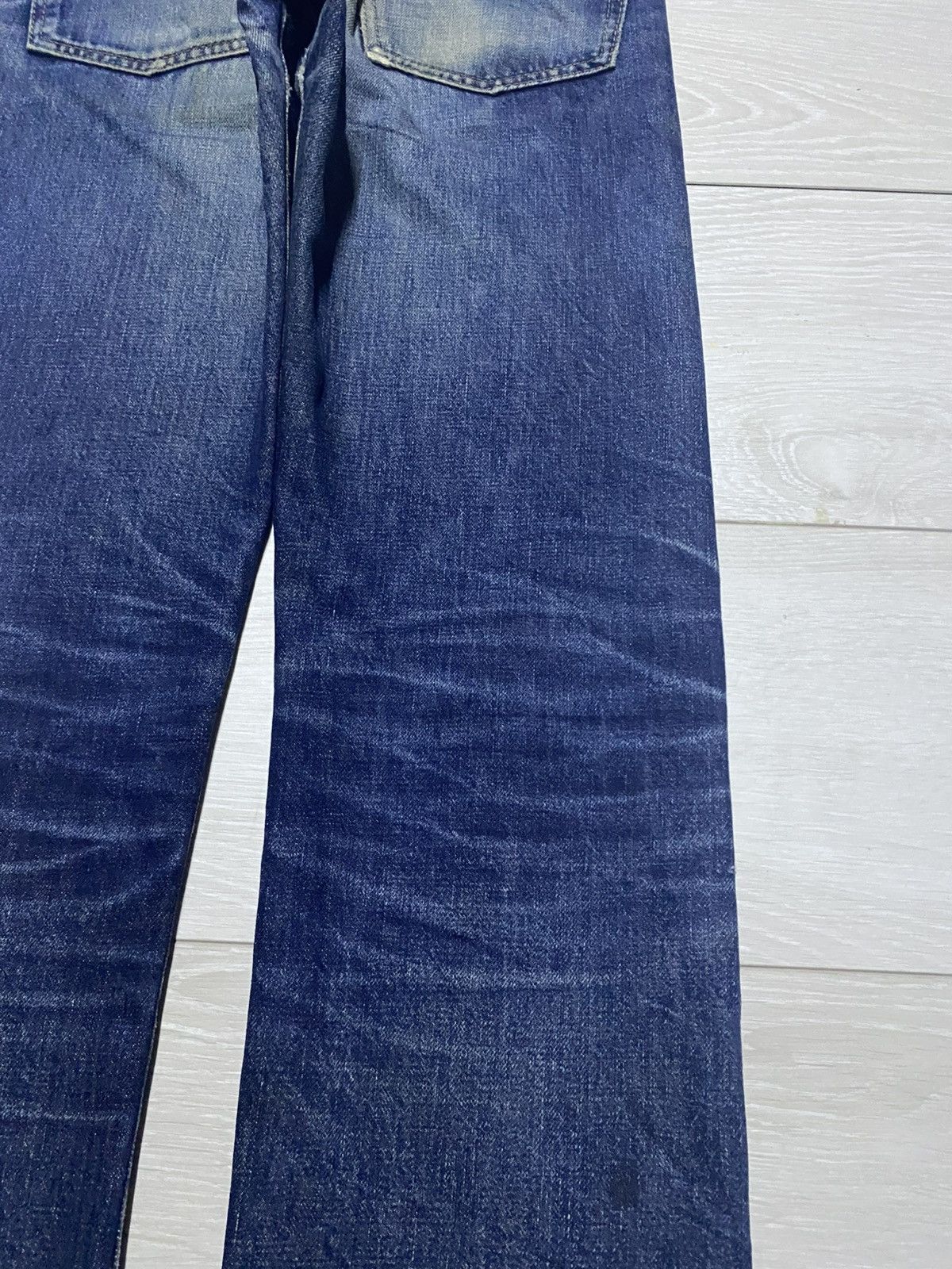 Japanese Brand Vintage Orange Helmet Dic Union Made Selvedge Jeans Size US 26 / EU 42 - 10 Thumbnail