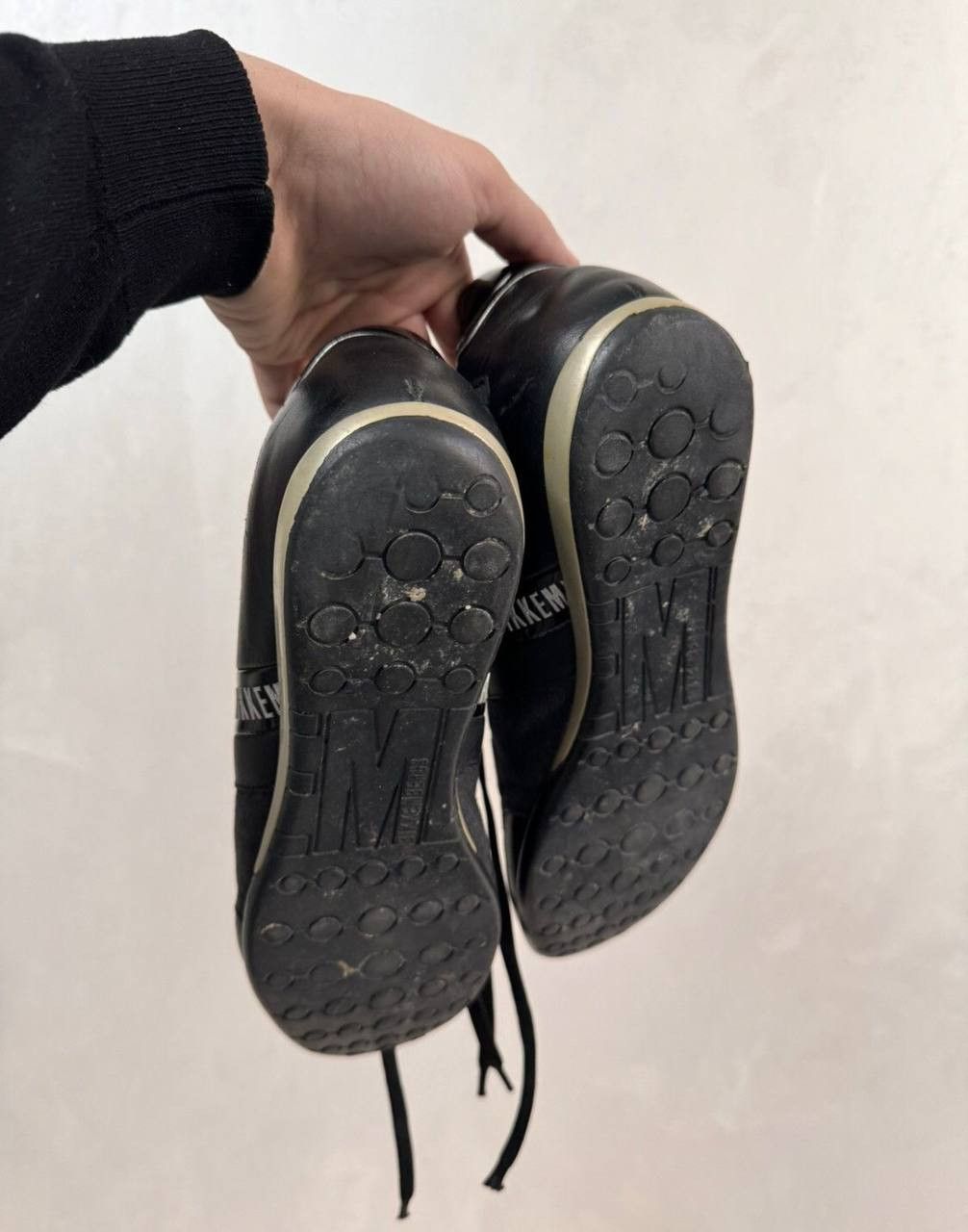 Dirk Bikkembergs × Vintage Dirk Bikkembergs Casual Leather Low Top Sneakers Size US 7 / EU 40 - 10 Thumbnail