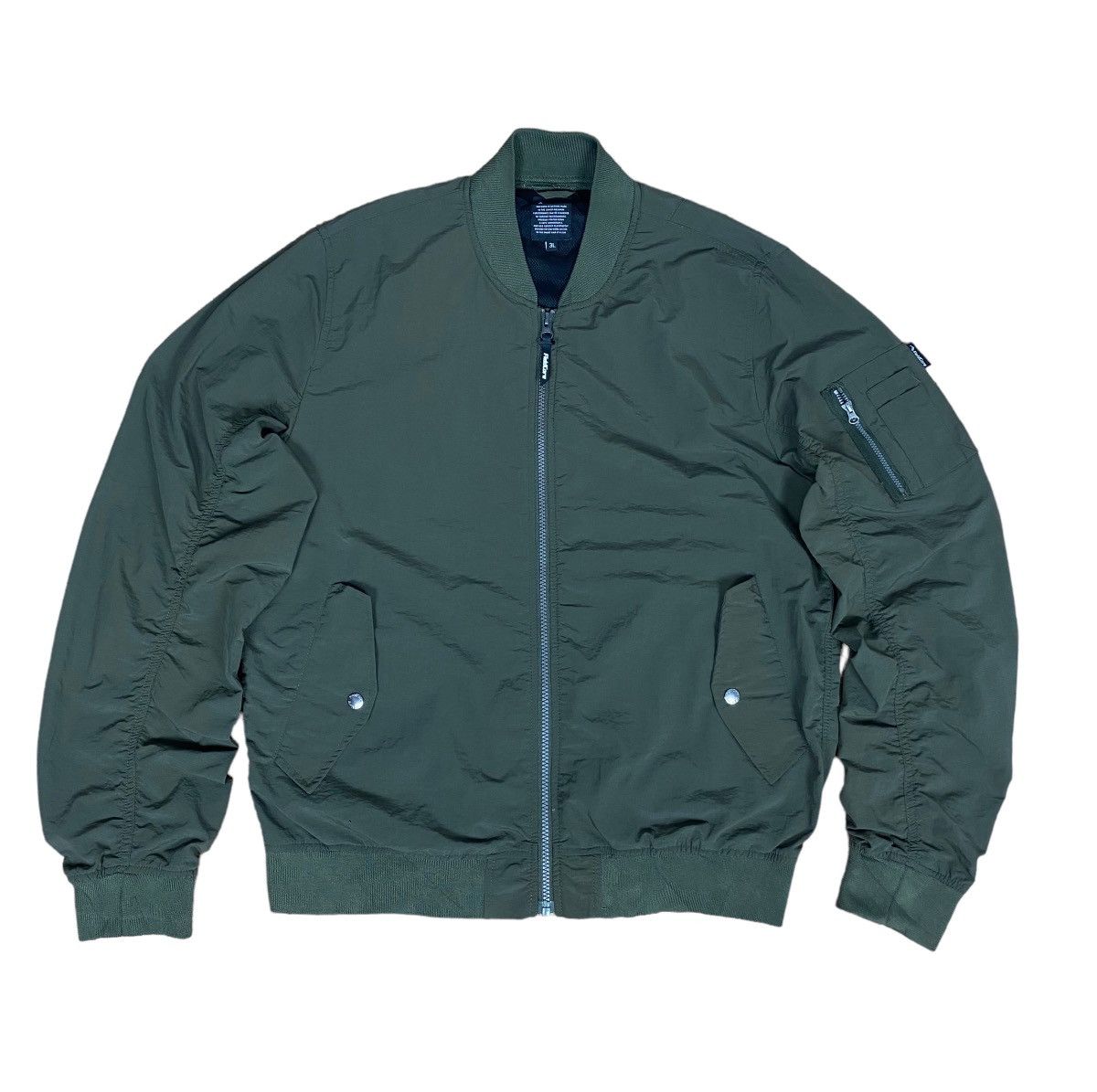 Japanese Brand Rare‼️ Fieldcore Bomber Jacket Olive Green Size US M / EU 48-50 / 2 - 1 Thumbnail