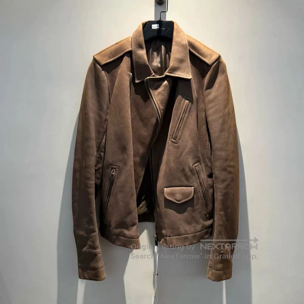 Rick Owens rick owens heavy leather biker jacket. Size US L / EU 52-54 / 3 - 2 Thumbnail
