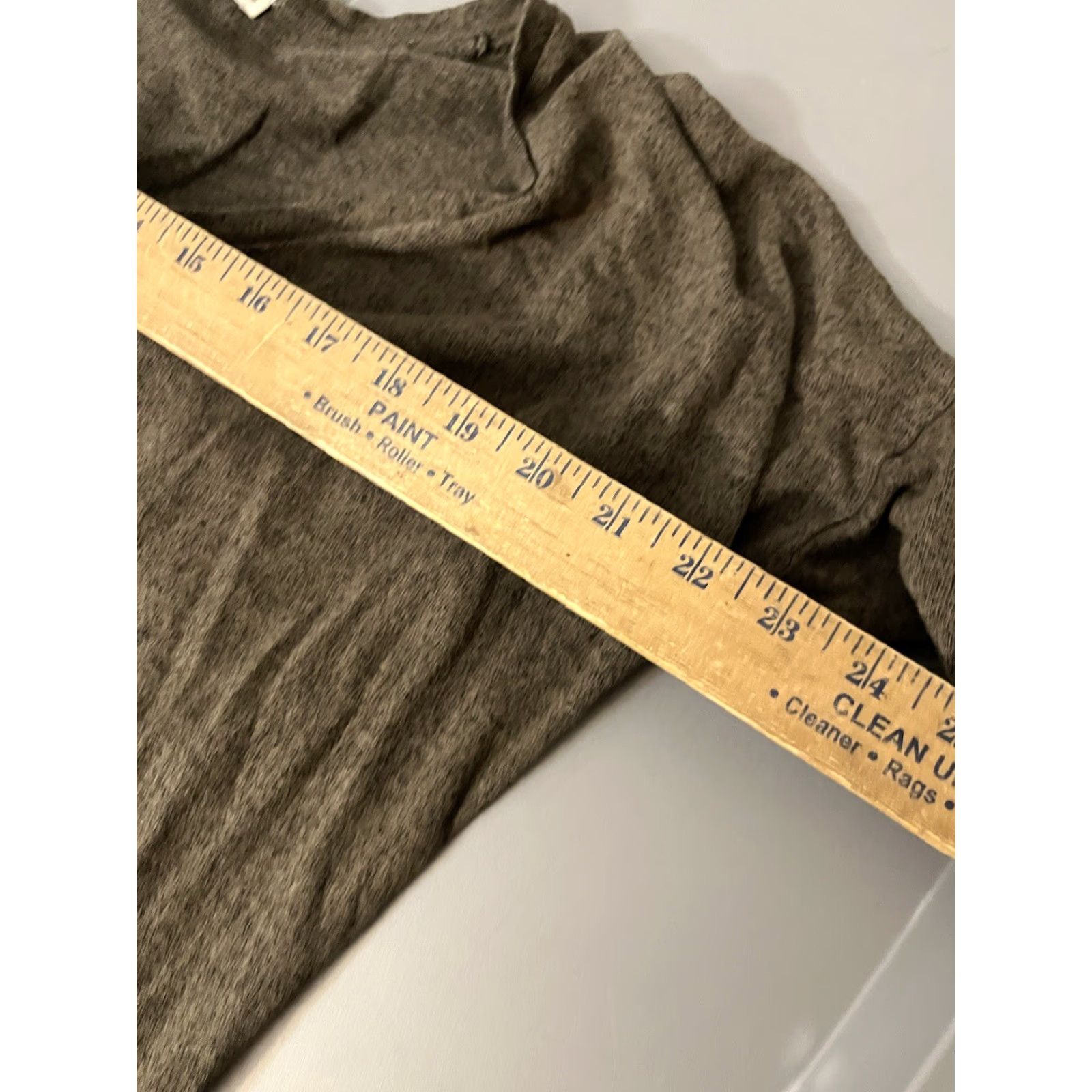 Express Express One Eleven T-Shirt Womens M Brown V Neck Short Sleeve Size M / US 6-8 / IT 42-44 - 5 Thumbnail