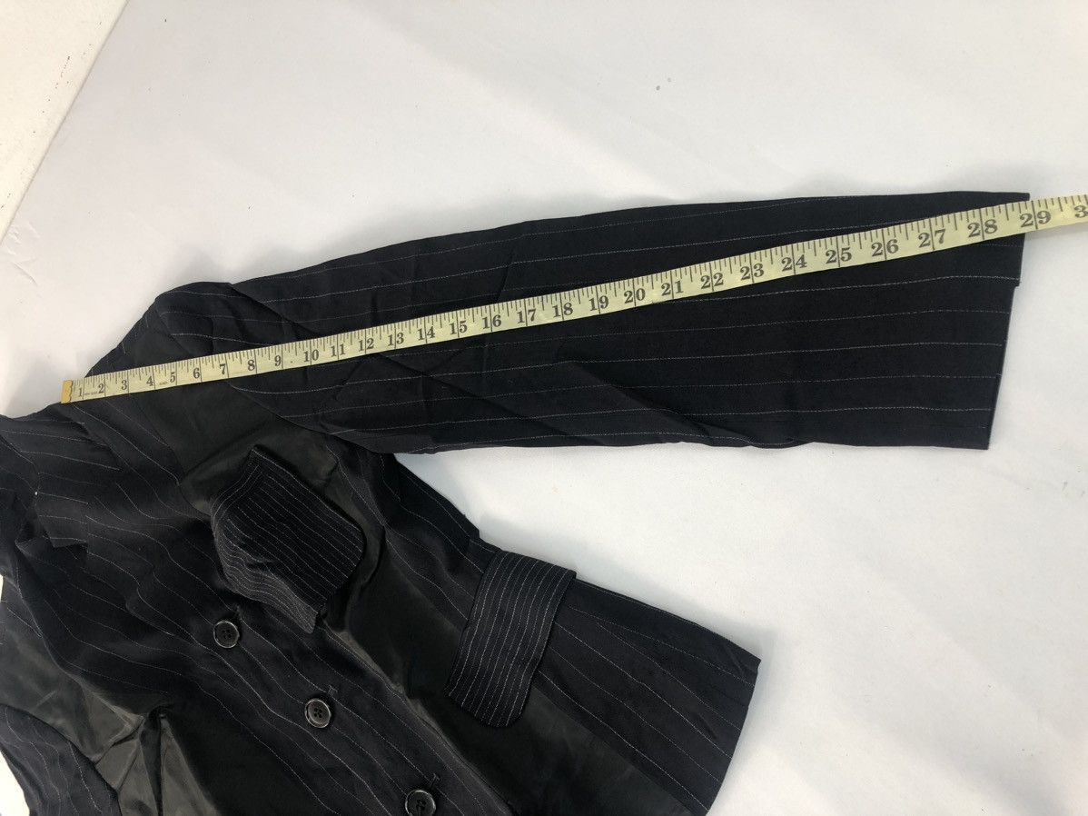 Issey Miyake × Japanese Brand Hype I.S Issey Miyake Blazer Coat Horizontal Striped Design Size M / US 6-8 / IT 42-44 - 14 Thumbnail