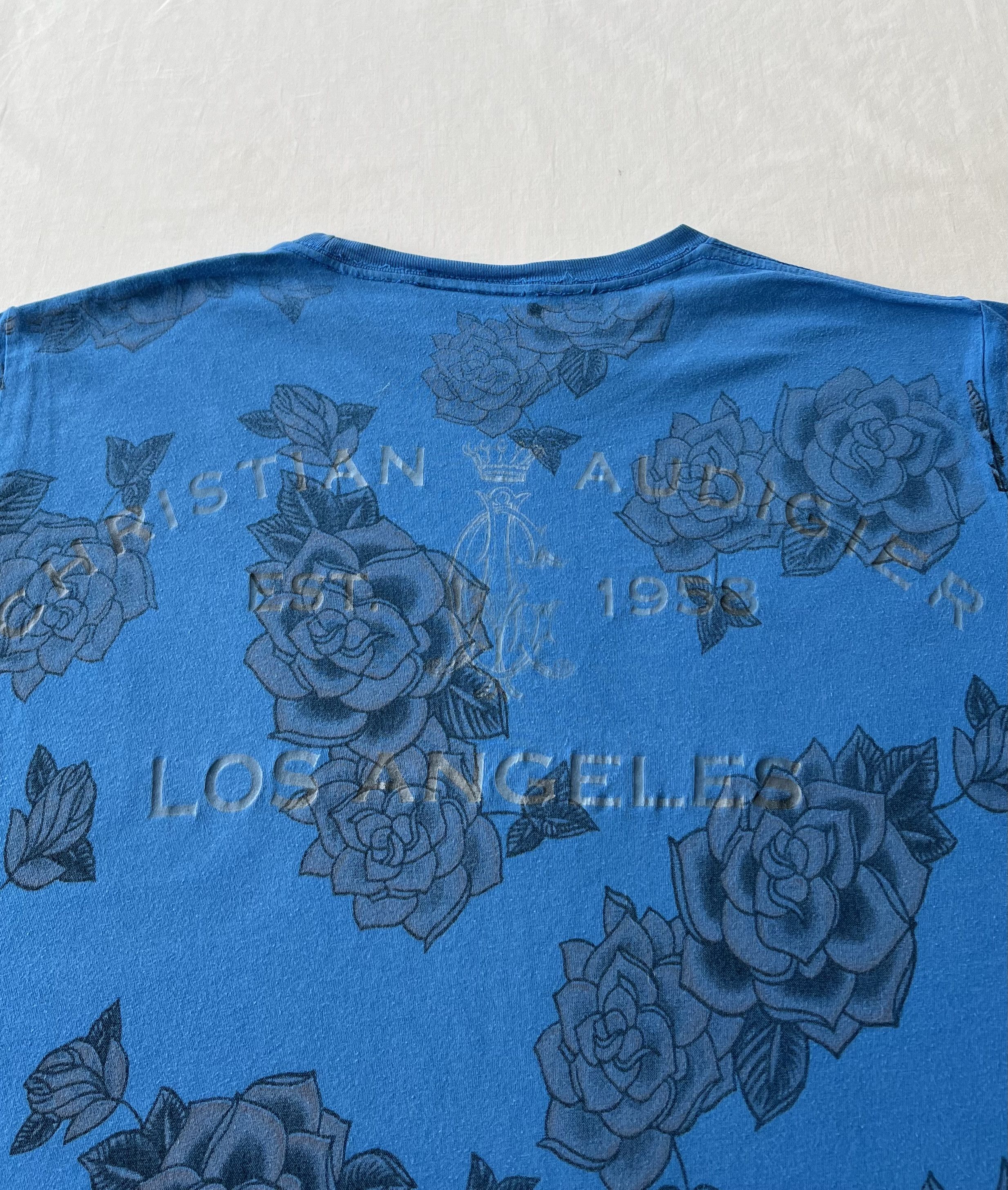 Christian Audigier Christian Audigier Ed Hardy Snake Rose Tattoo Y2k T-shirt Size US M / EU 48-50 / 2 - 16 Thumbnail