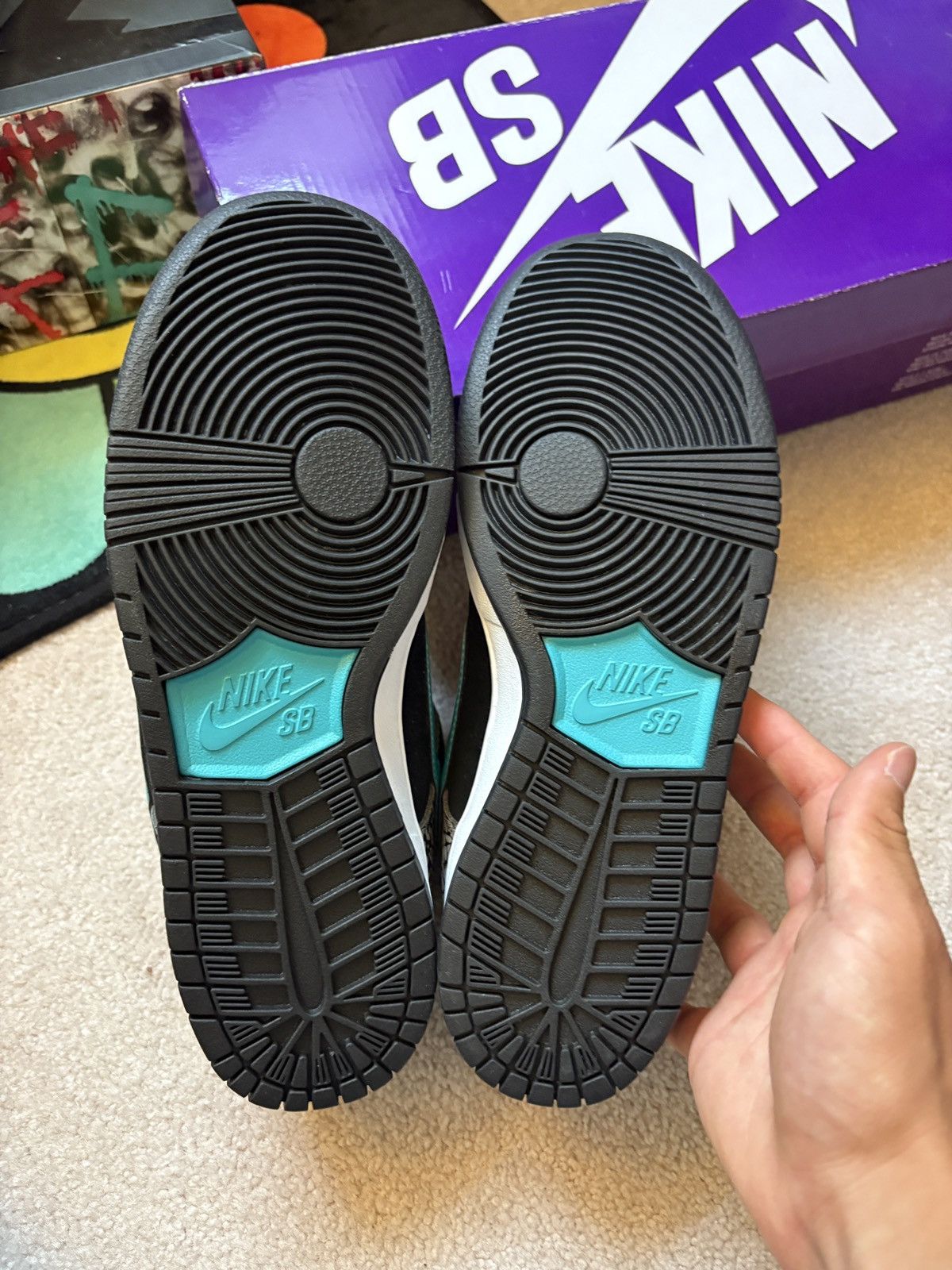 Nike SB Size 7.5 - Nike Dunk Pro SB Low Atmos Elephant Size US 7.5 / EU 40-41 - 6 Thumbnail